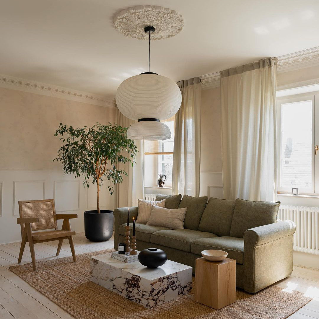 Handcrafted Xuan Paper Hanging Lamp