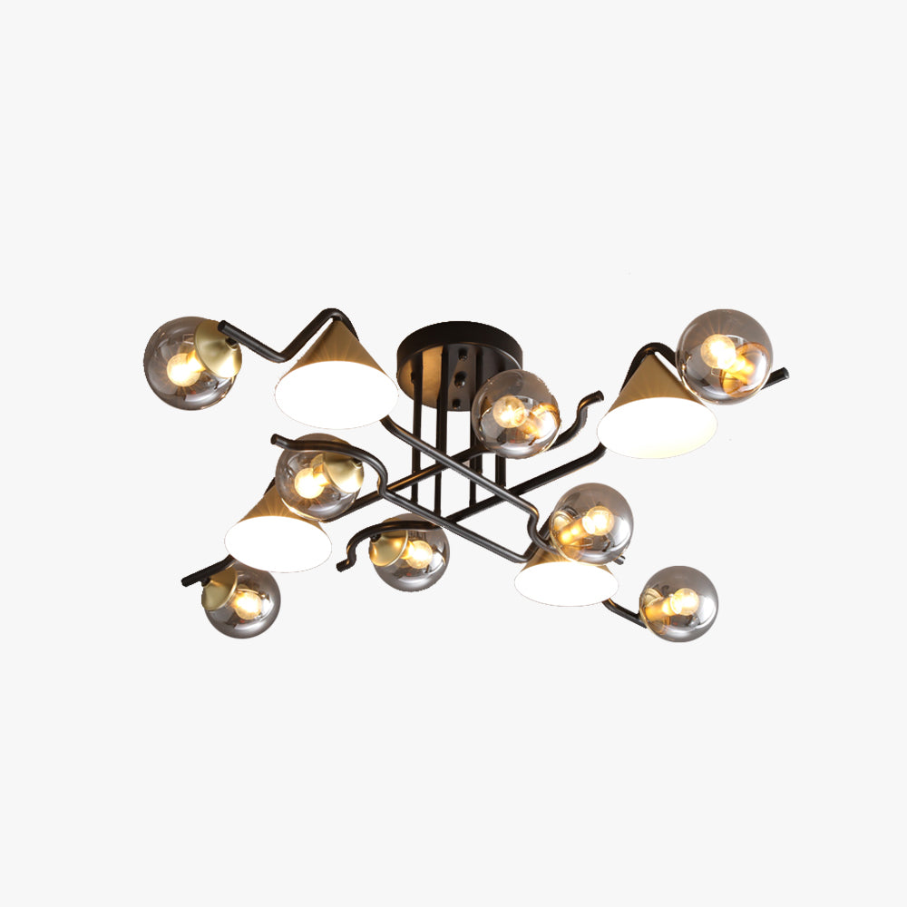 Arisha Design LED Flush Mount Ceiling Light Bedroom/Living Room - Neutralighting