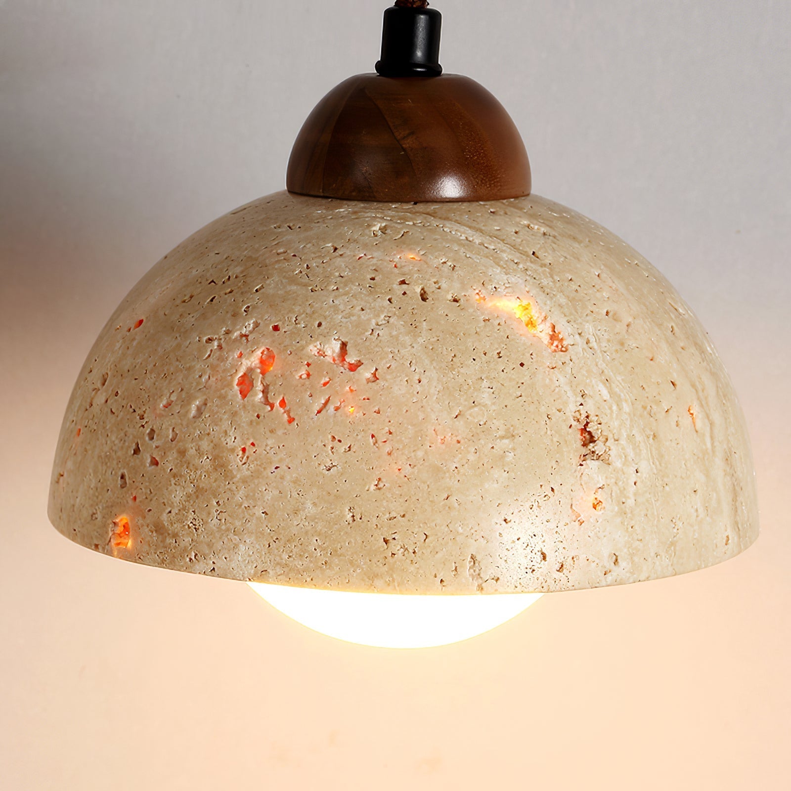 Ritta Travertine Pendant Light Six Style - Neutralighting