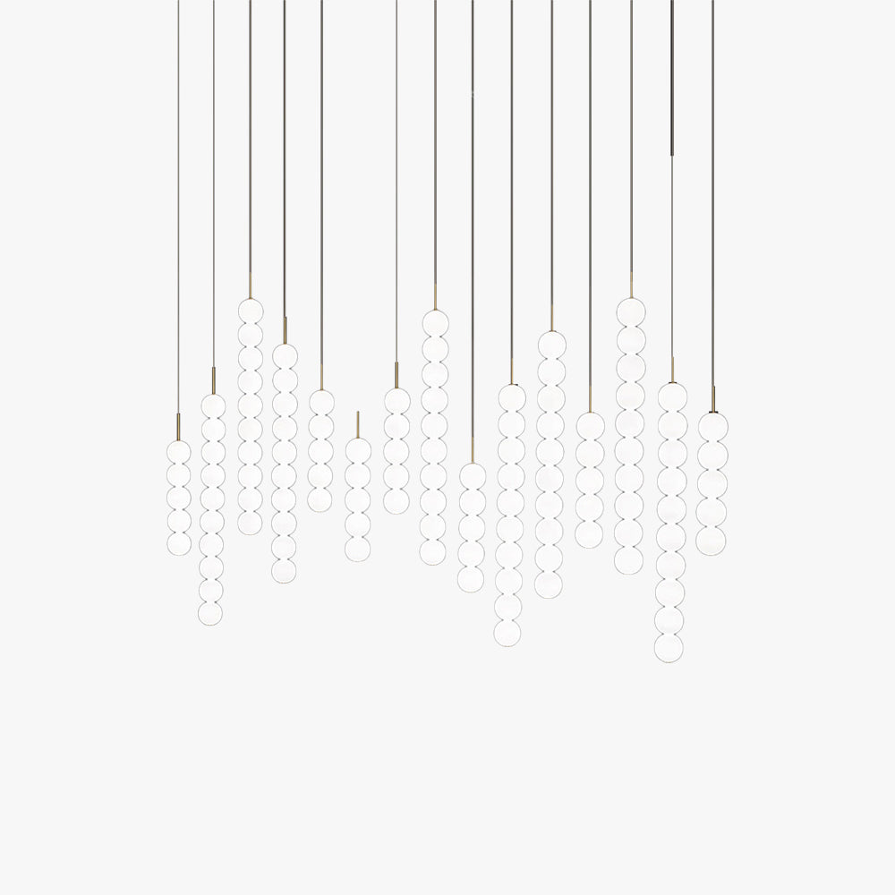 Valentina  Pendant Light White Bubble Nordic