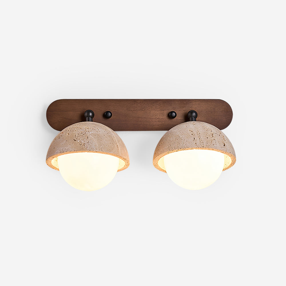 Gavilo Travertine Double Wall Lamp - Neutralighting