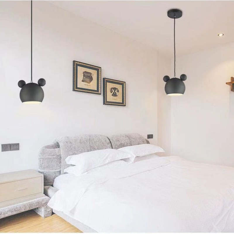 Valentina Mouse Head Pendant Light, 5 Colour - Neutralighting