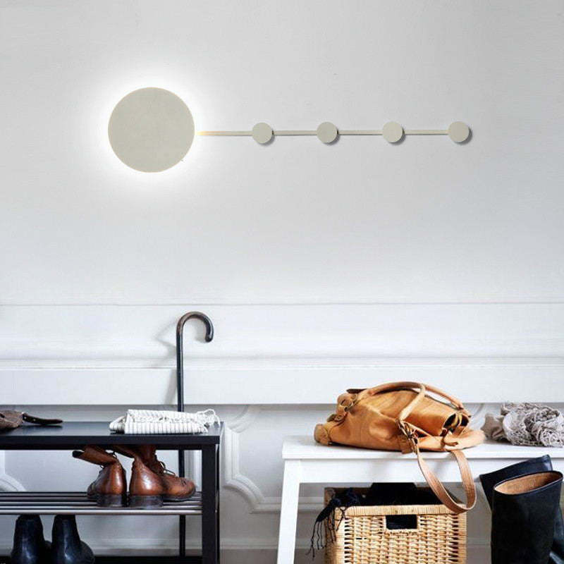 Arisha LED Porch Wall Hanging Coat Rack Creative Wall Lamp - Neutralighting