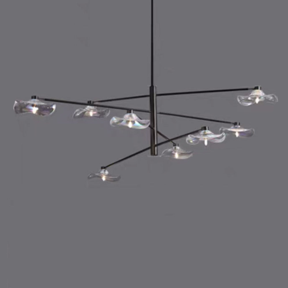 Arisha Modern Branch Metal Pendant Light, Clear/Multicolor - Neutralighting