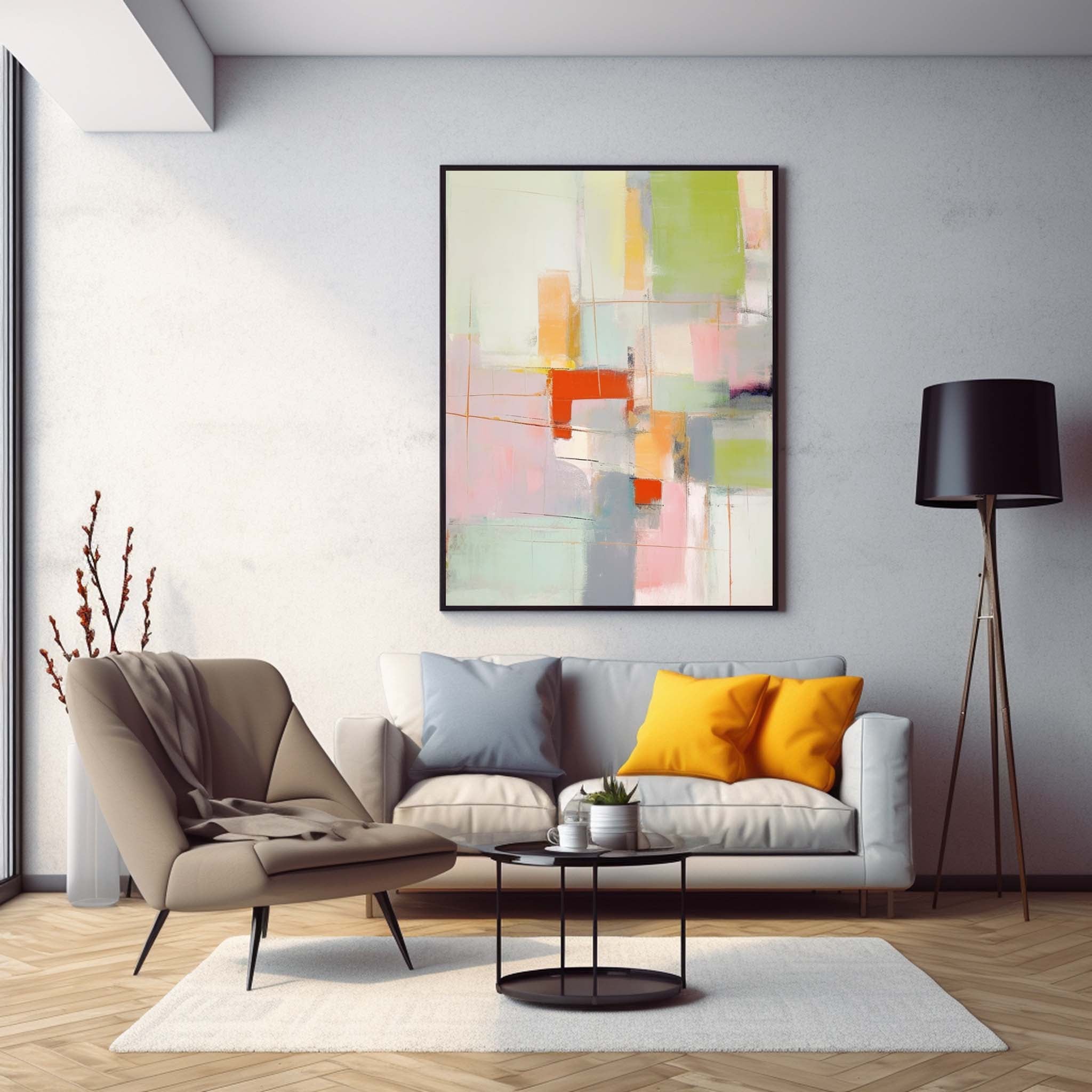 Wall Art Nature Abstract Serene Calm