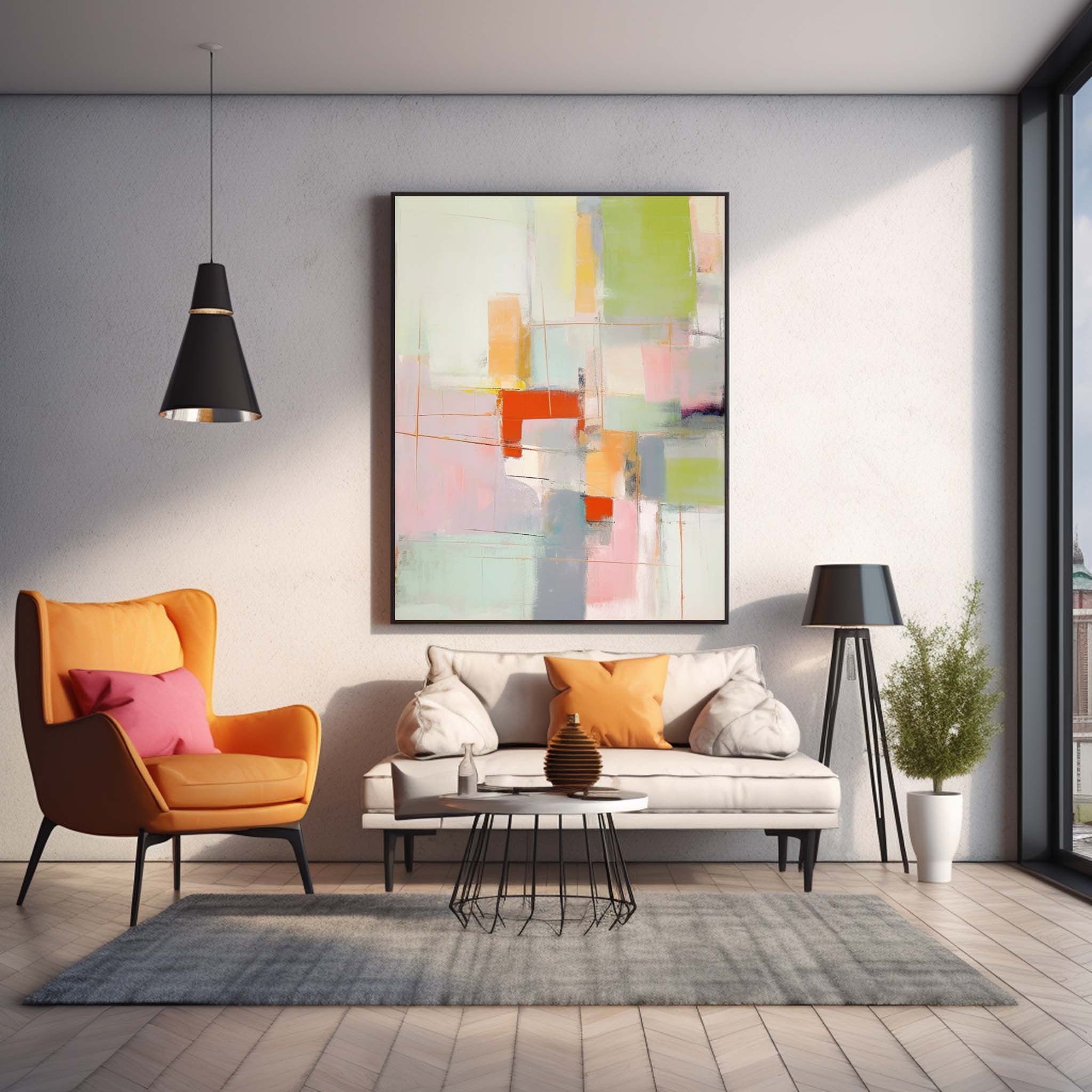 Wall Art Nature Abstract Serene Calm