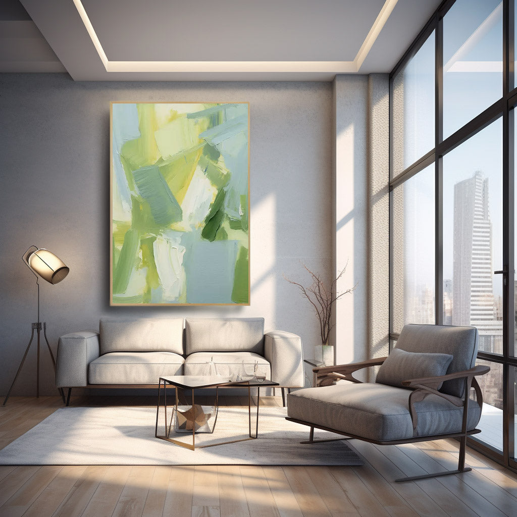 Wall Art Abstract Cheerful Fresh Modern