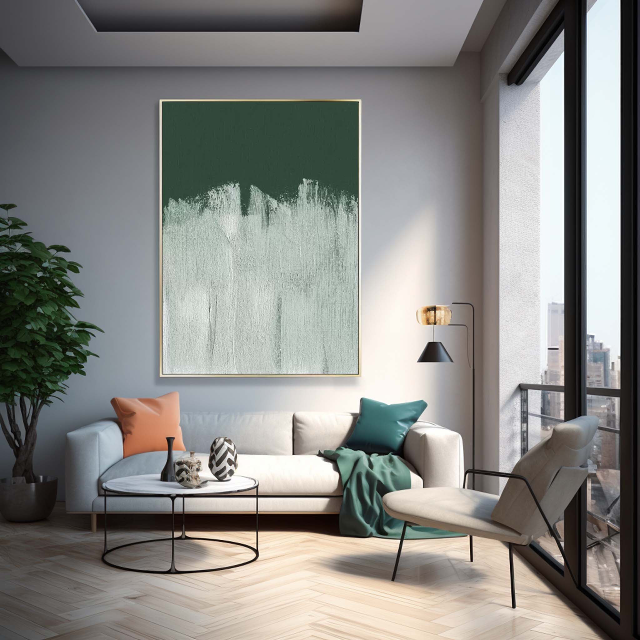 Wall Art Abstract Contemporary Organic Nature