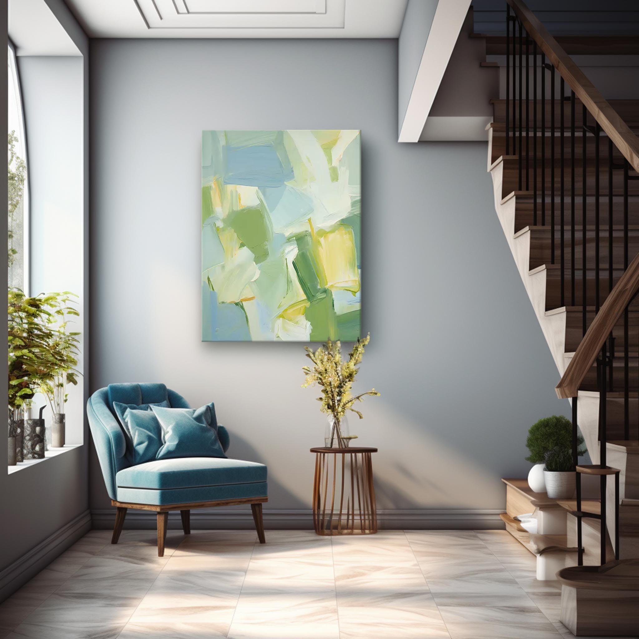 Abstract Canvas Art AB306 - Neutralighting