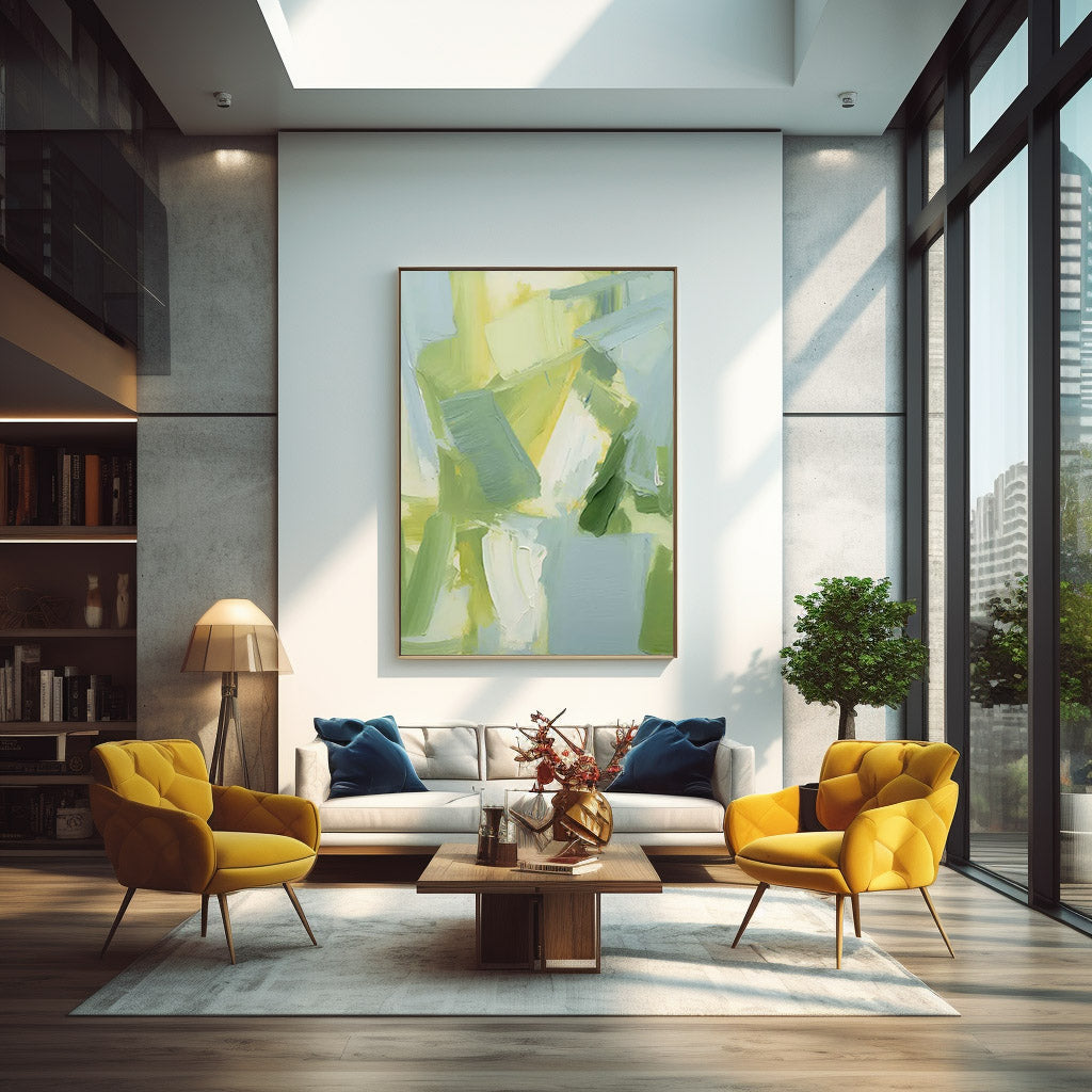 Wall Art Abstract Cheerful Fresh Modern