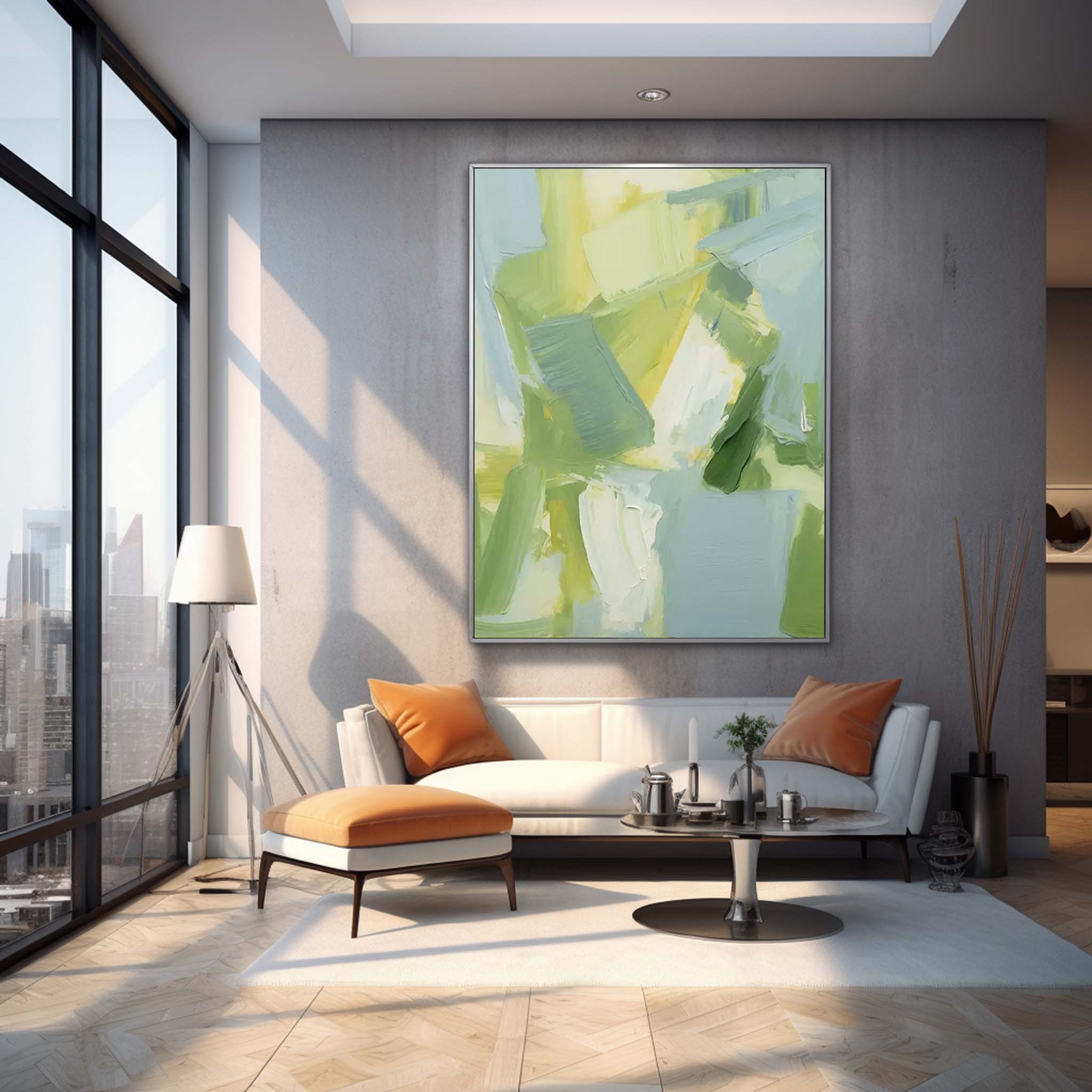 Wall Art Abstract Cheerful Fresh Modern