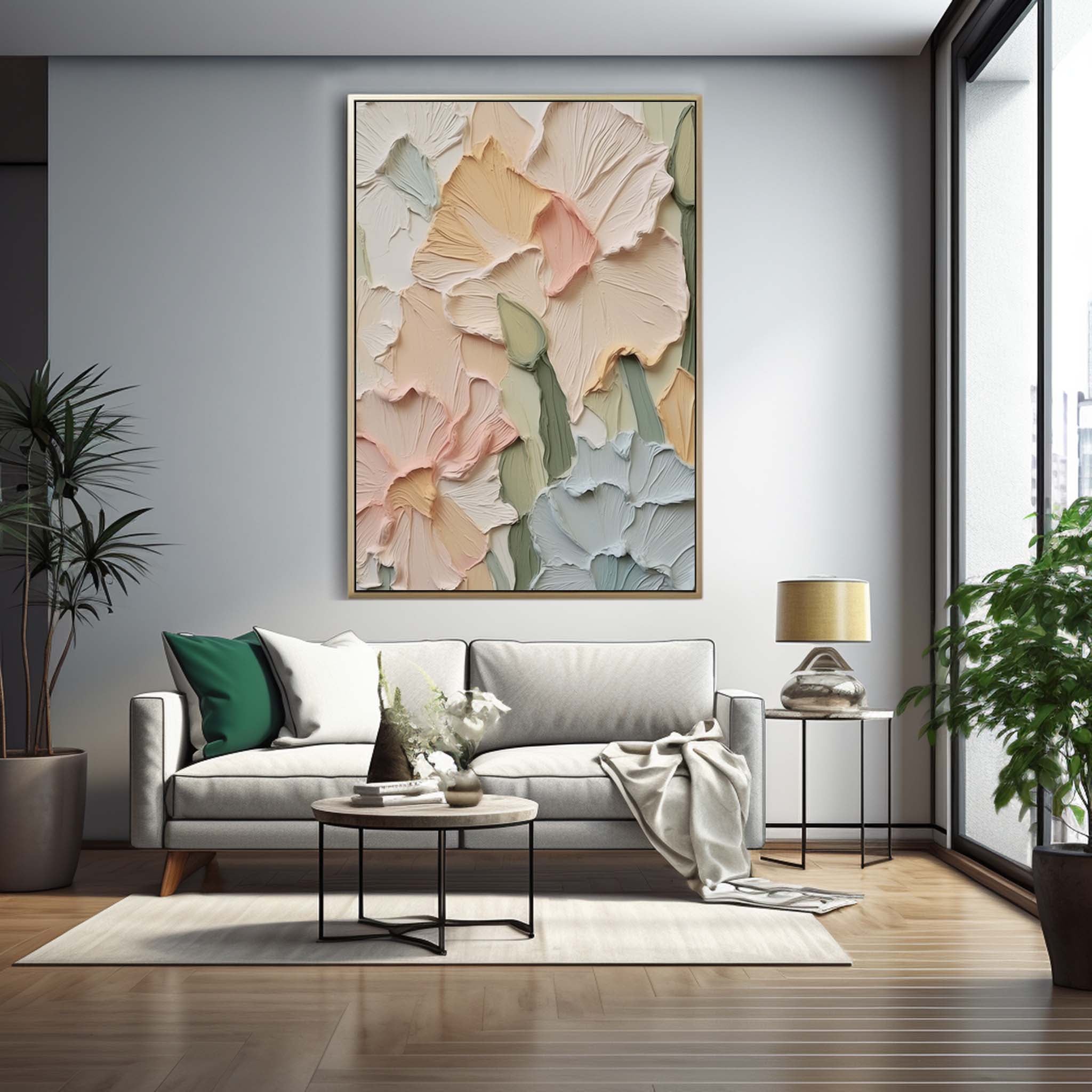 Flower Canvas Art FL027 - Neutralighting