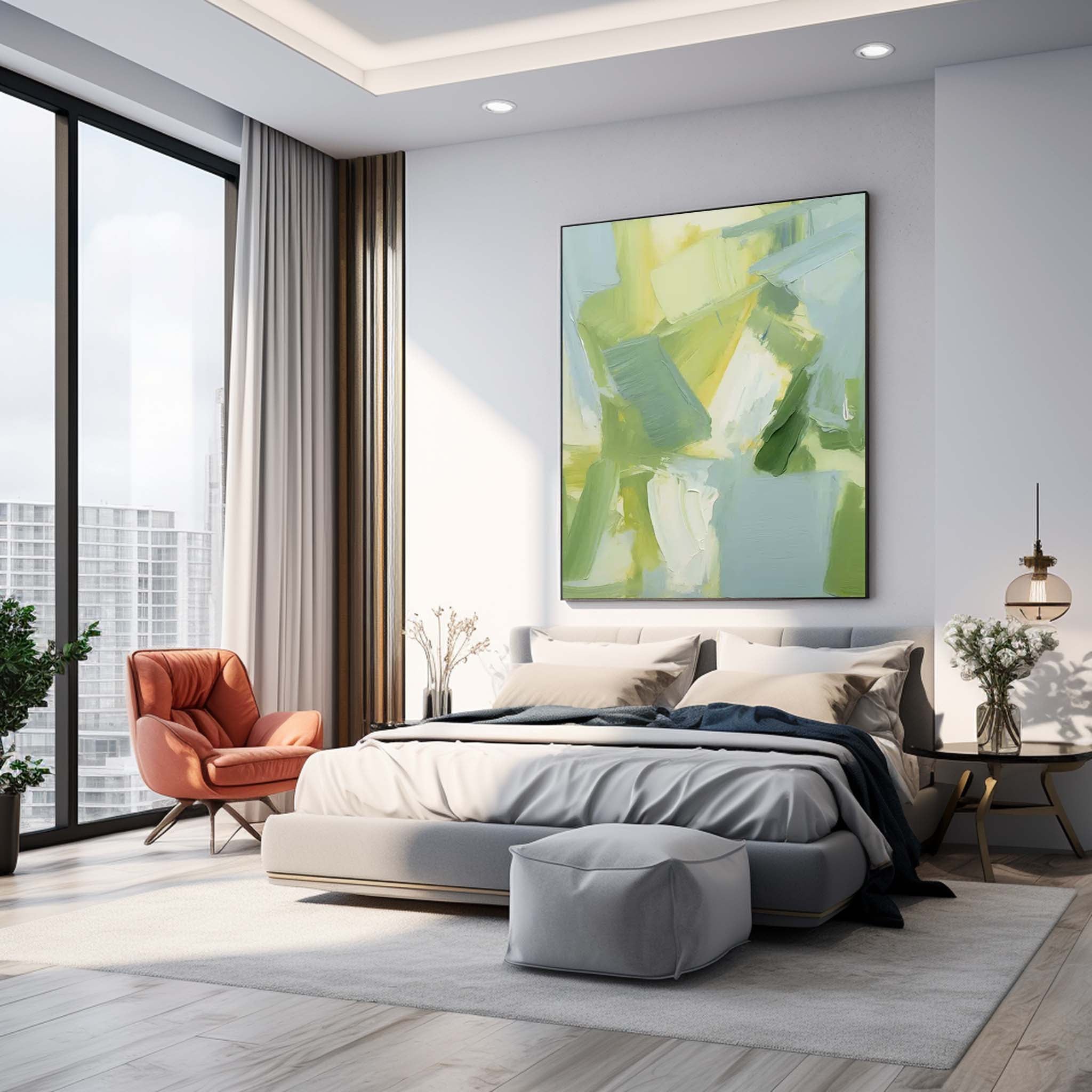 Wall Art Abstract Cheerful Fresh Modern