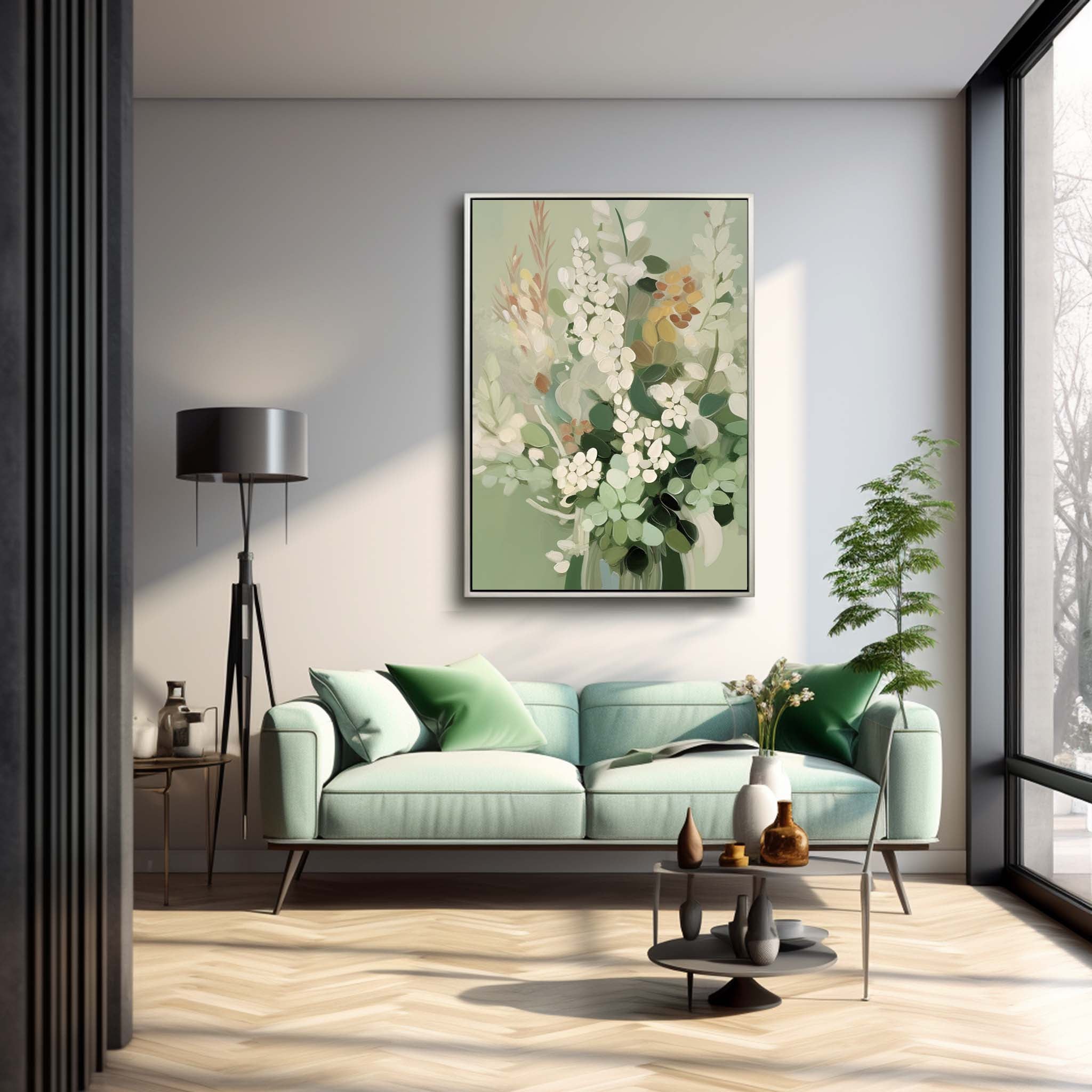 Wall Art Flower Still Life Soft Dense