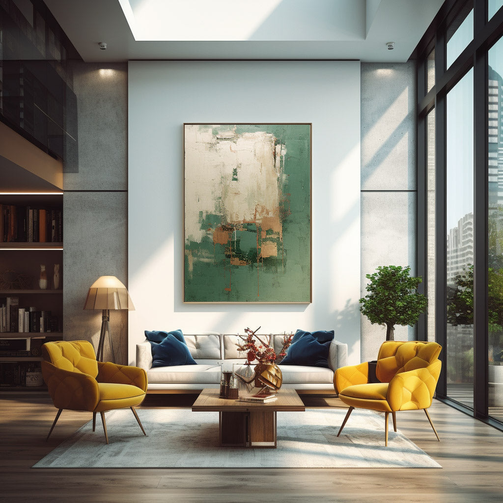 Wall Art Serene Calm Abstract Contemporary