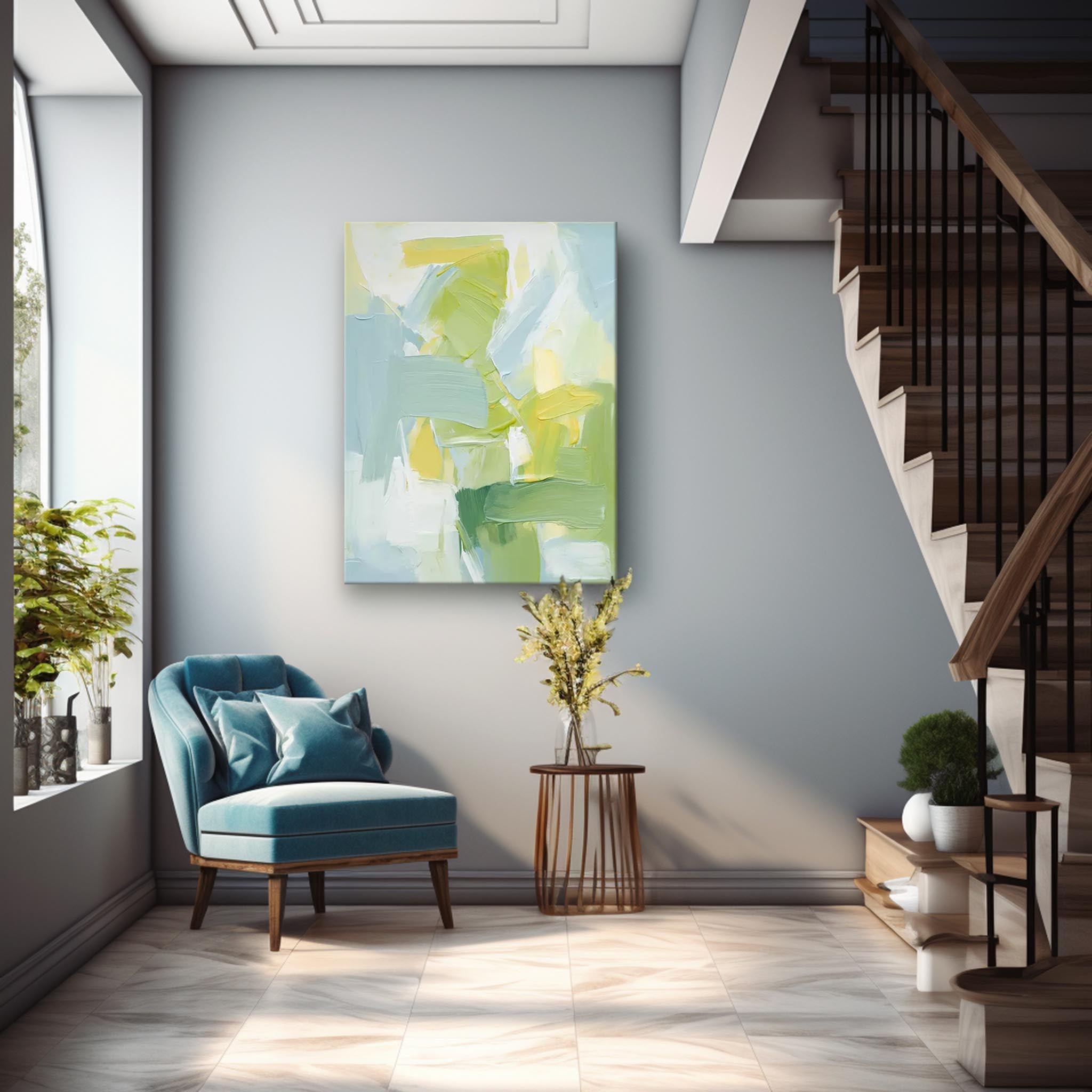 Abstract Canvas Art AB302 - Neutralighting