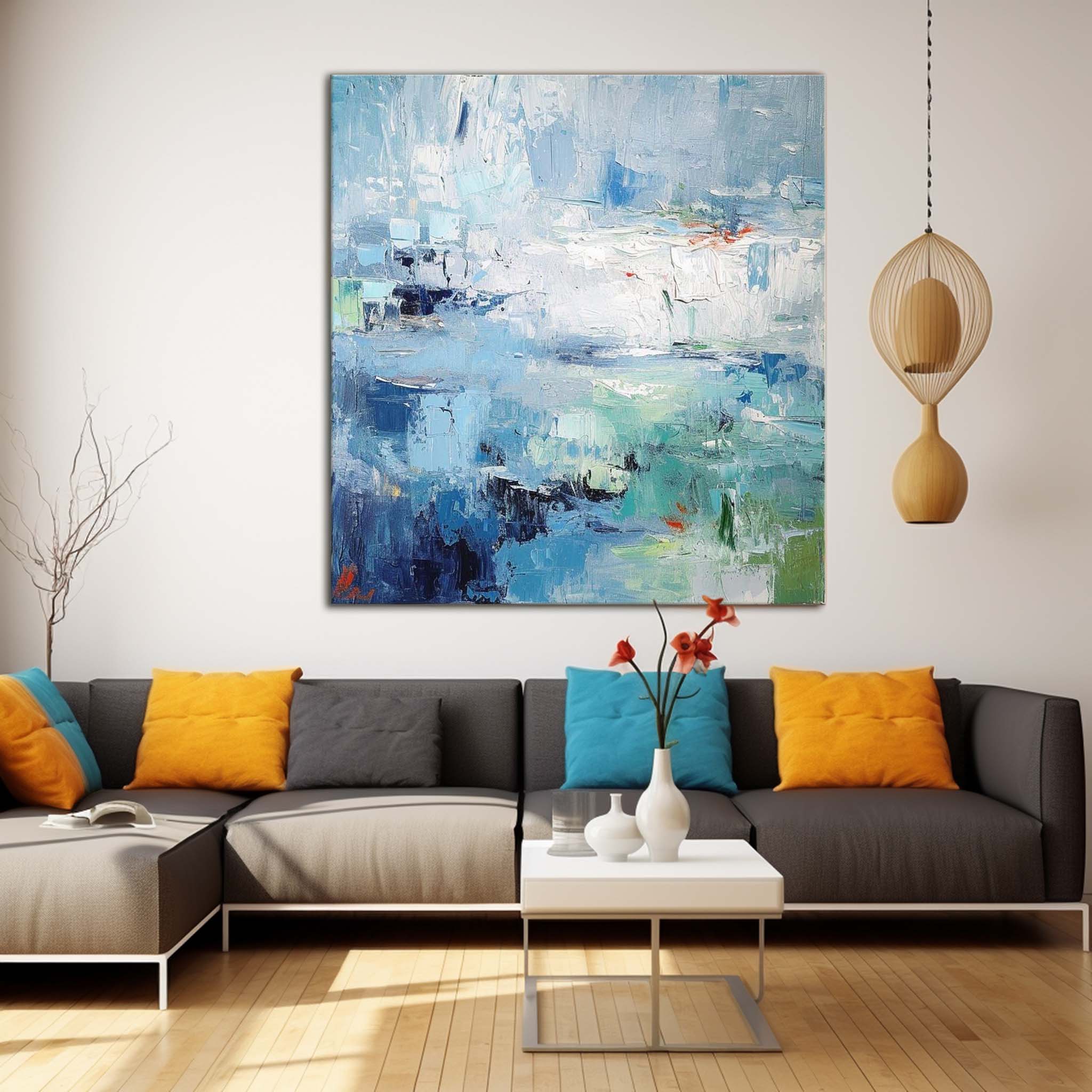 Wall Art Cool Fresh Abstract Seascape