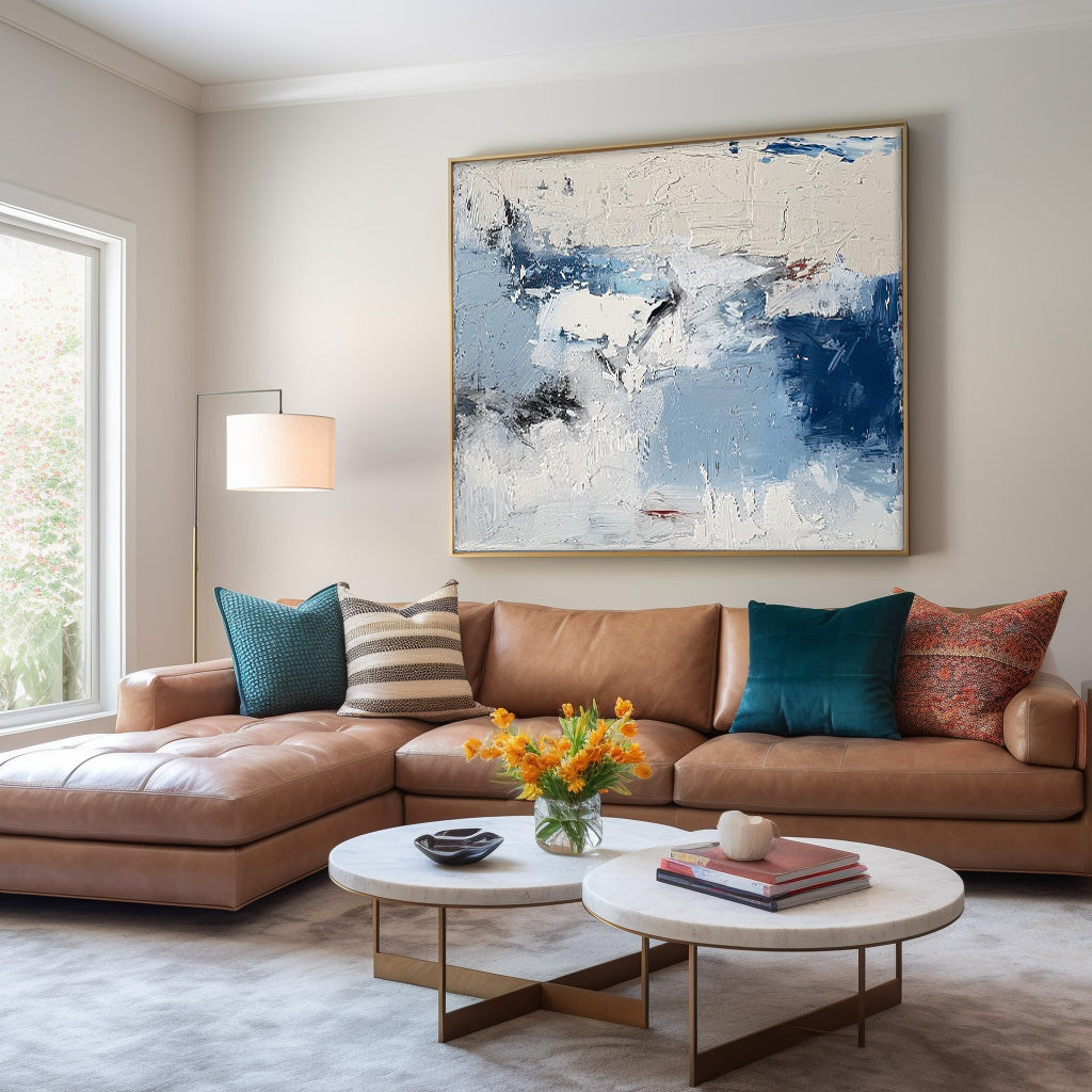 Wall Art Raw Dynamic Abstract Painterly