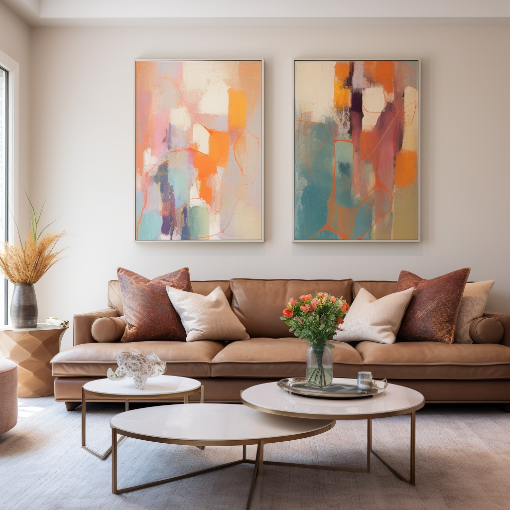 Wall Art Wabi-Sabi Natural Abstract Painterly