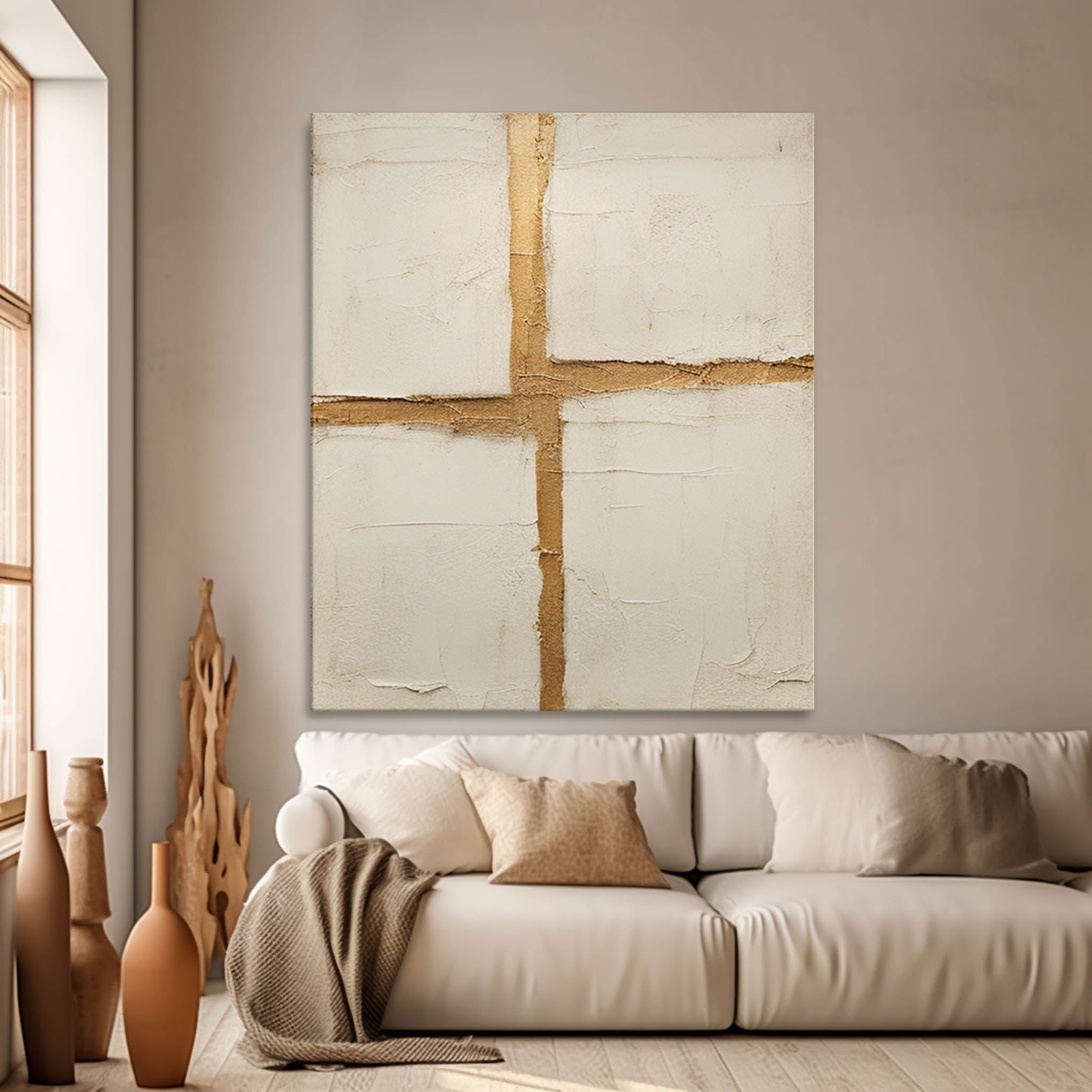 Wall Art Abstract Modern Organic Geometric