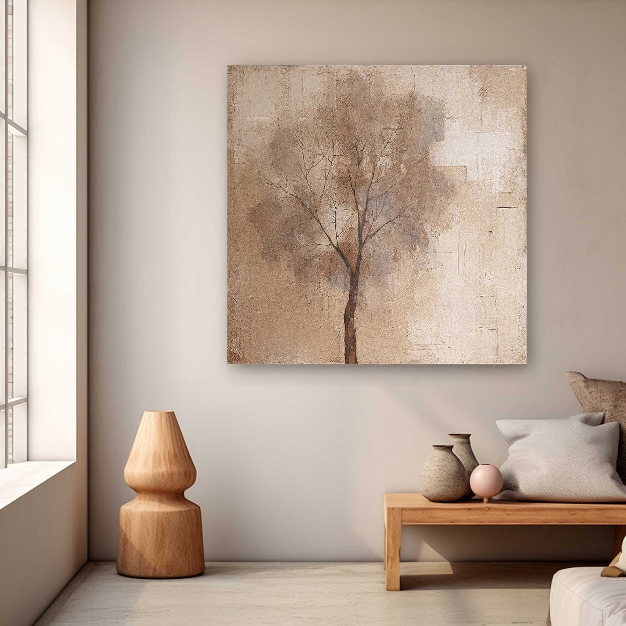 Wall Art Soft Nature Abstract Wabi-Sabi
