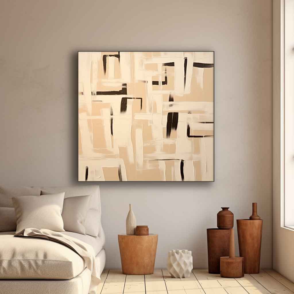 Wall Art Serene Neutral Abstract Minimalist