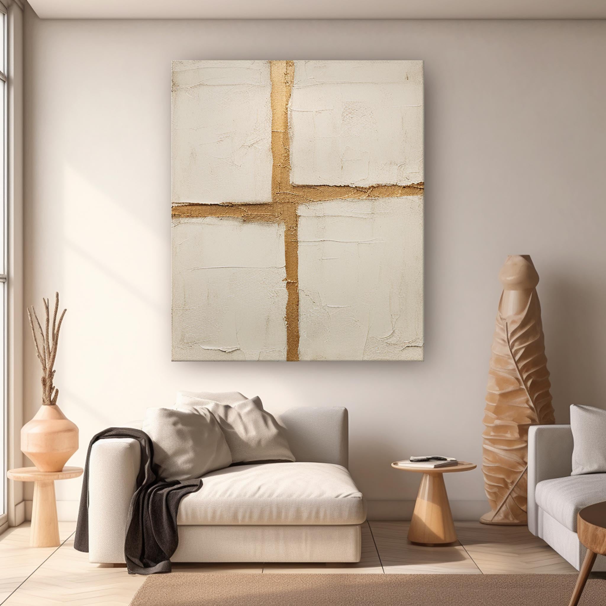 Wall Art Abstract Modern Organic Geometric