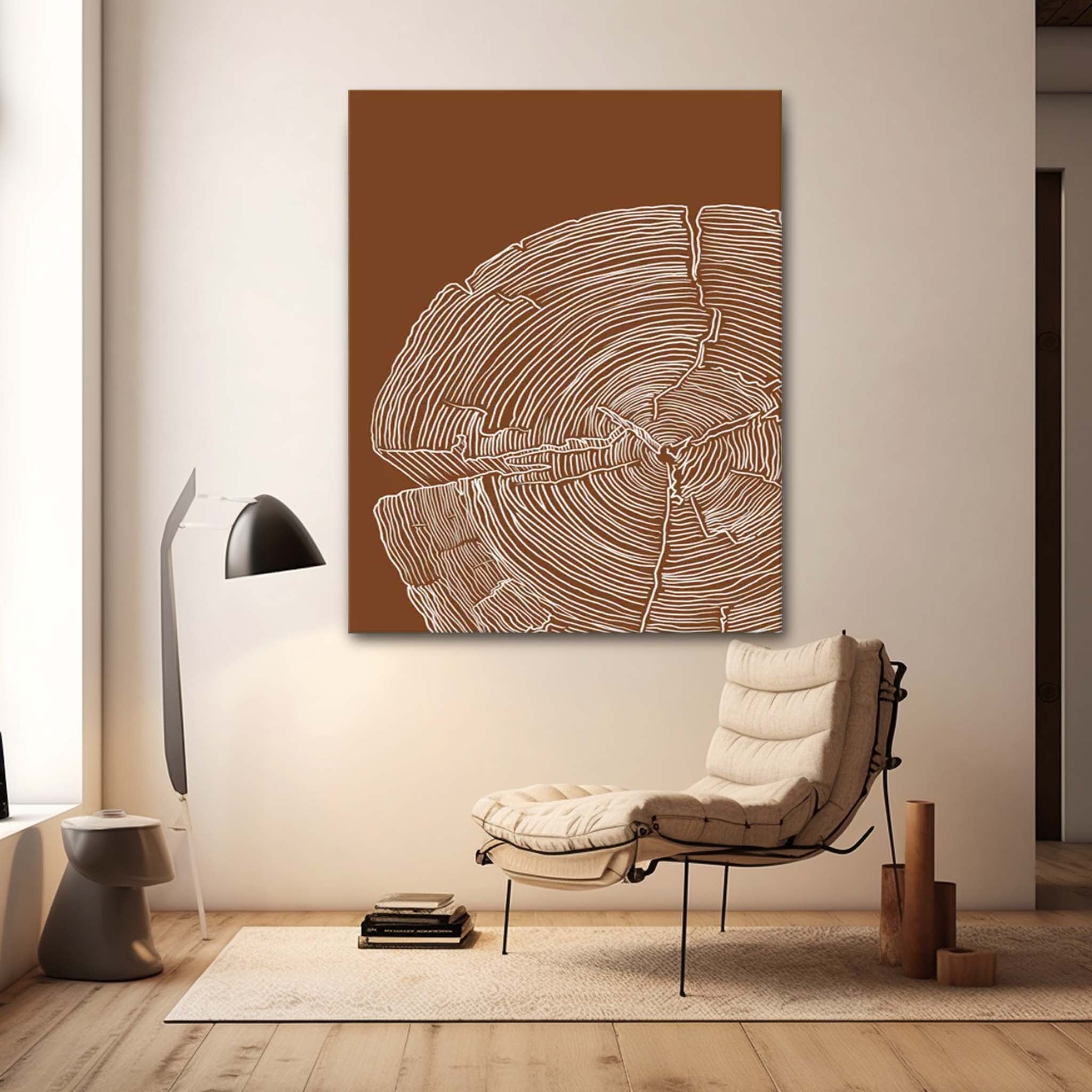 Wall Art Abstract Wabi-Sabi Natural