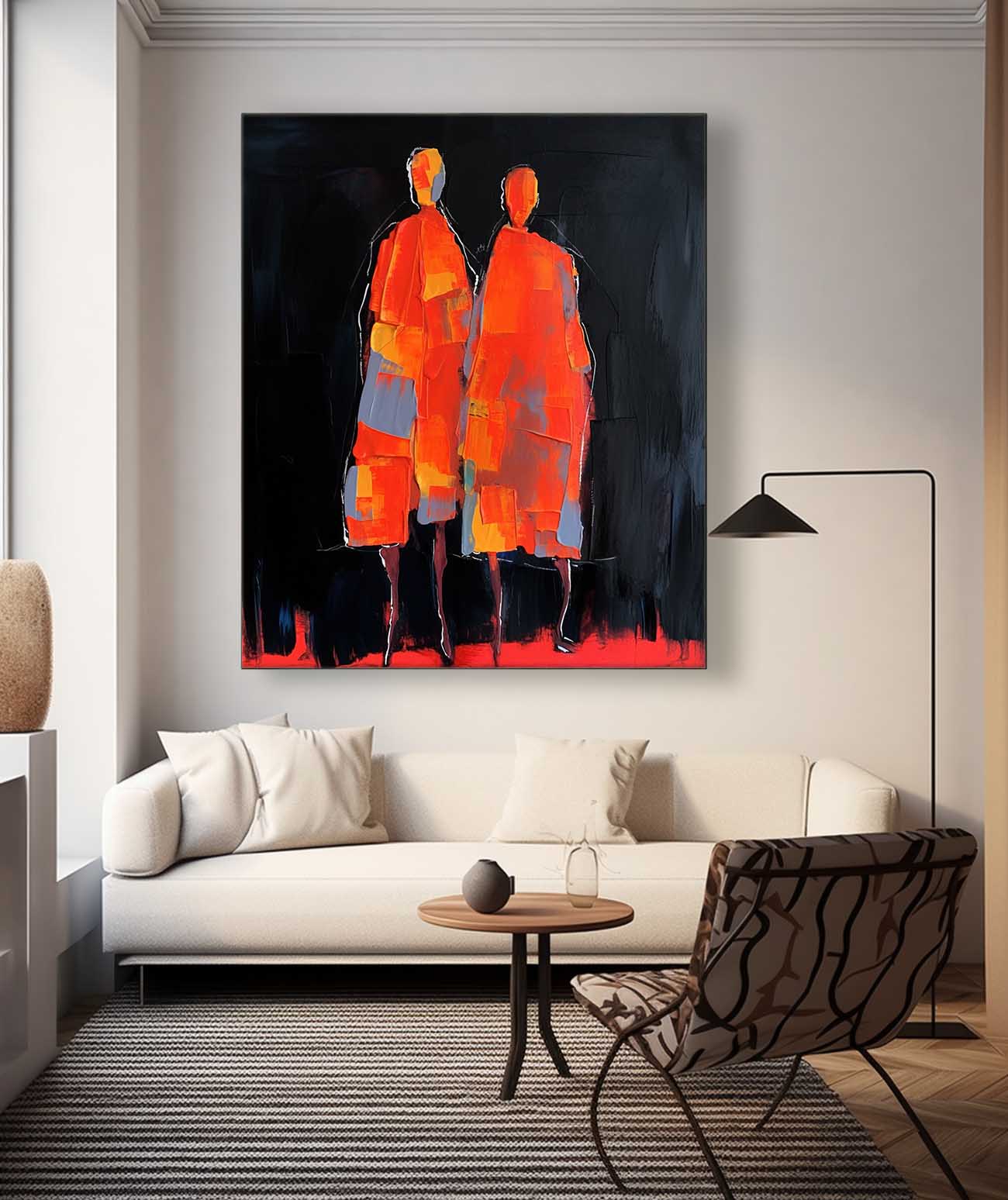 Wall Art Figurative Abstract Understated Serene