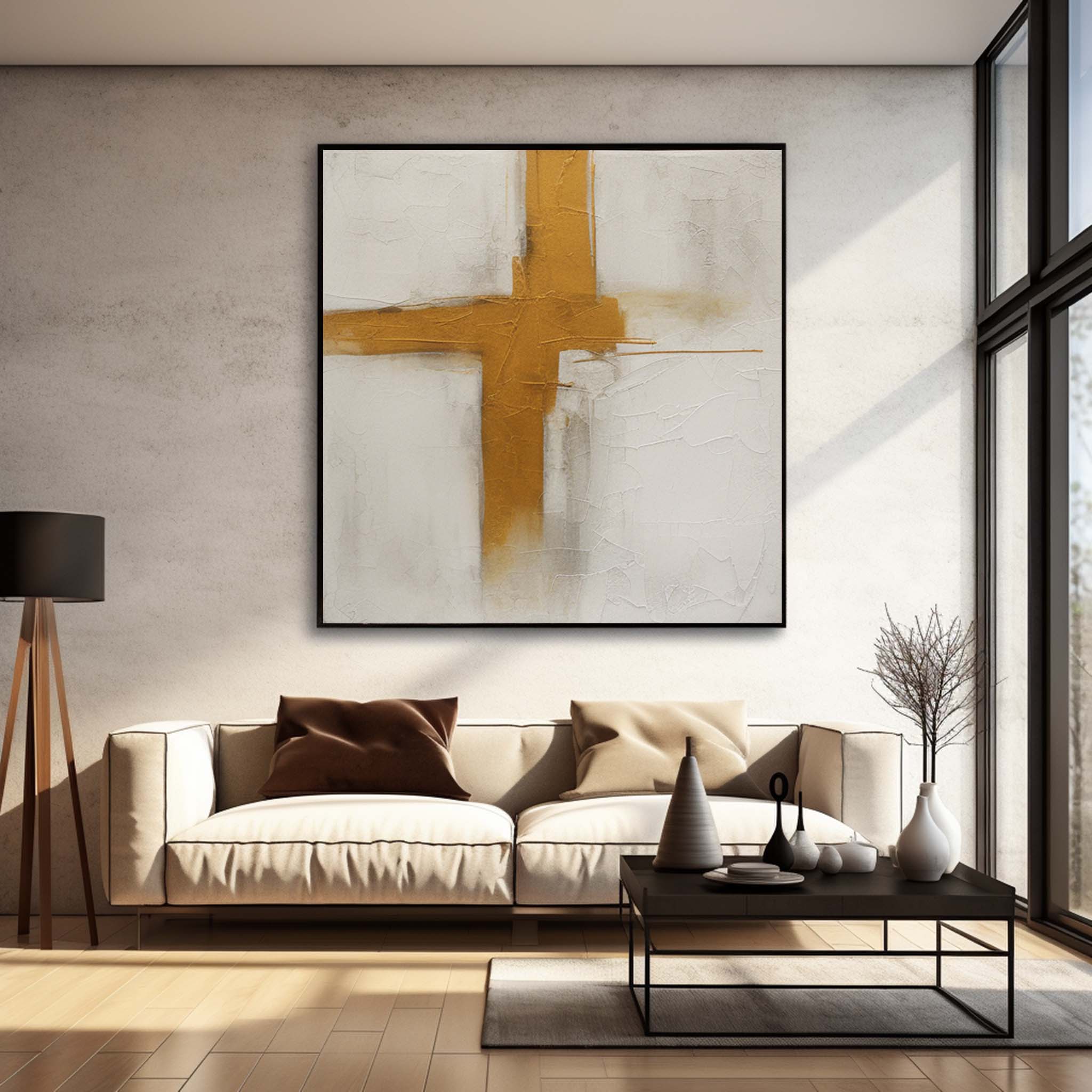 Wall Art Wabi-Sabi Neutral Abstract Elegant