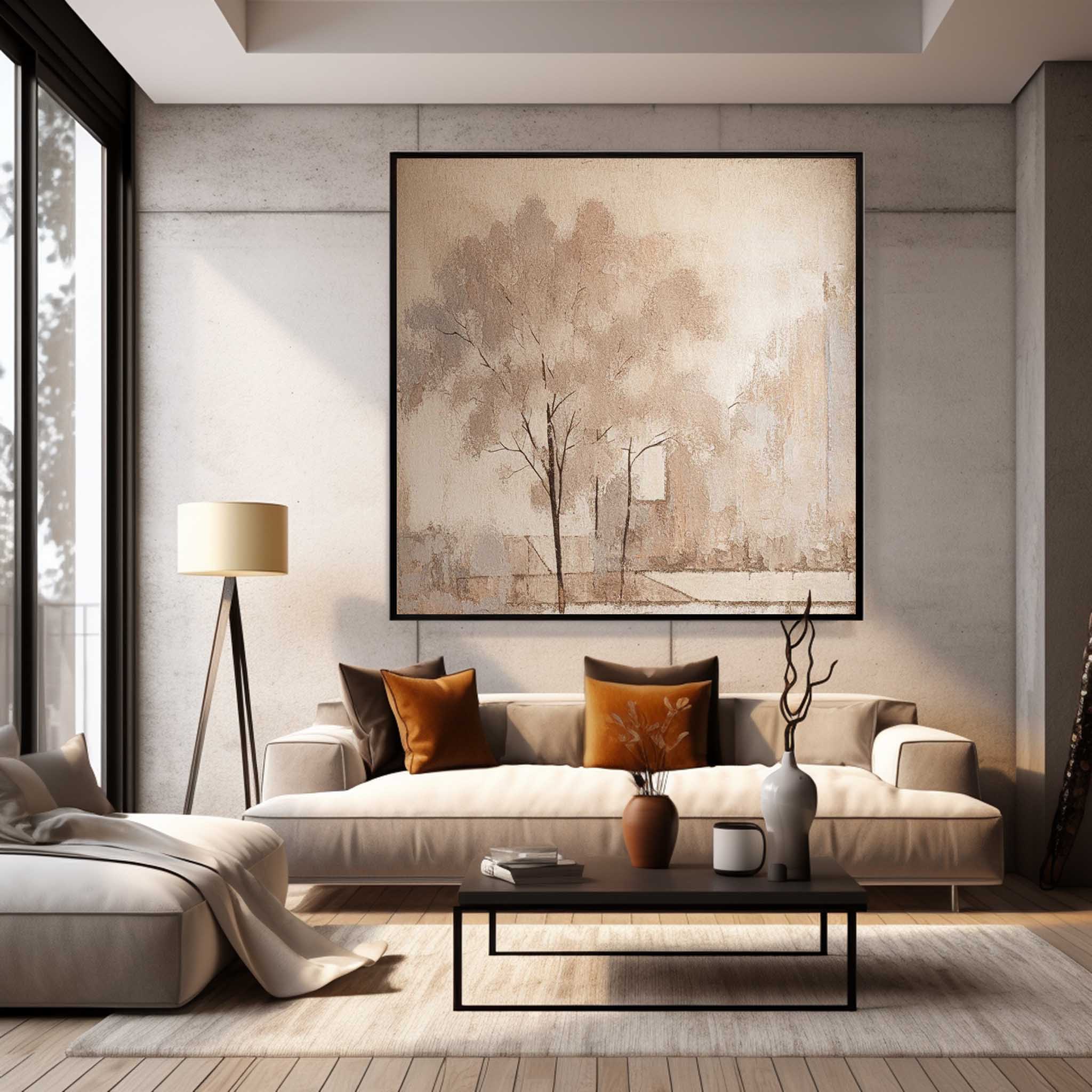 Wall Art Minimalist Botanical Abstract Wabi-Sabi