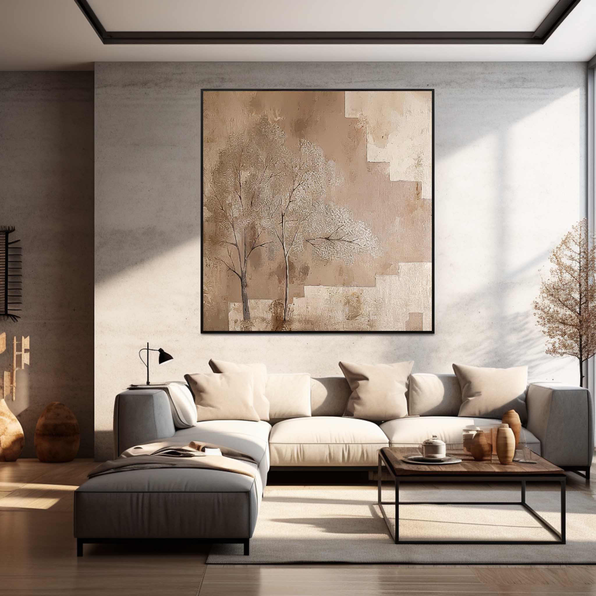 Wall Art Abstract Tree Still Life Wabi-Sabi