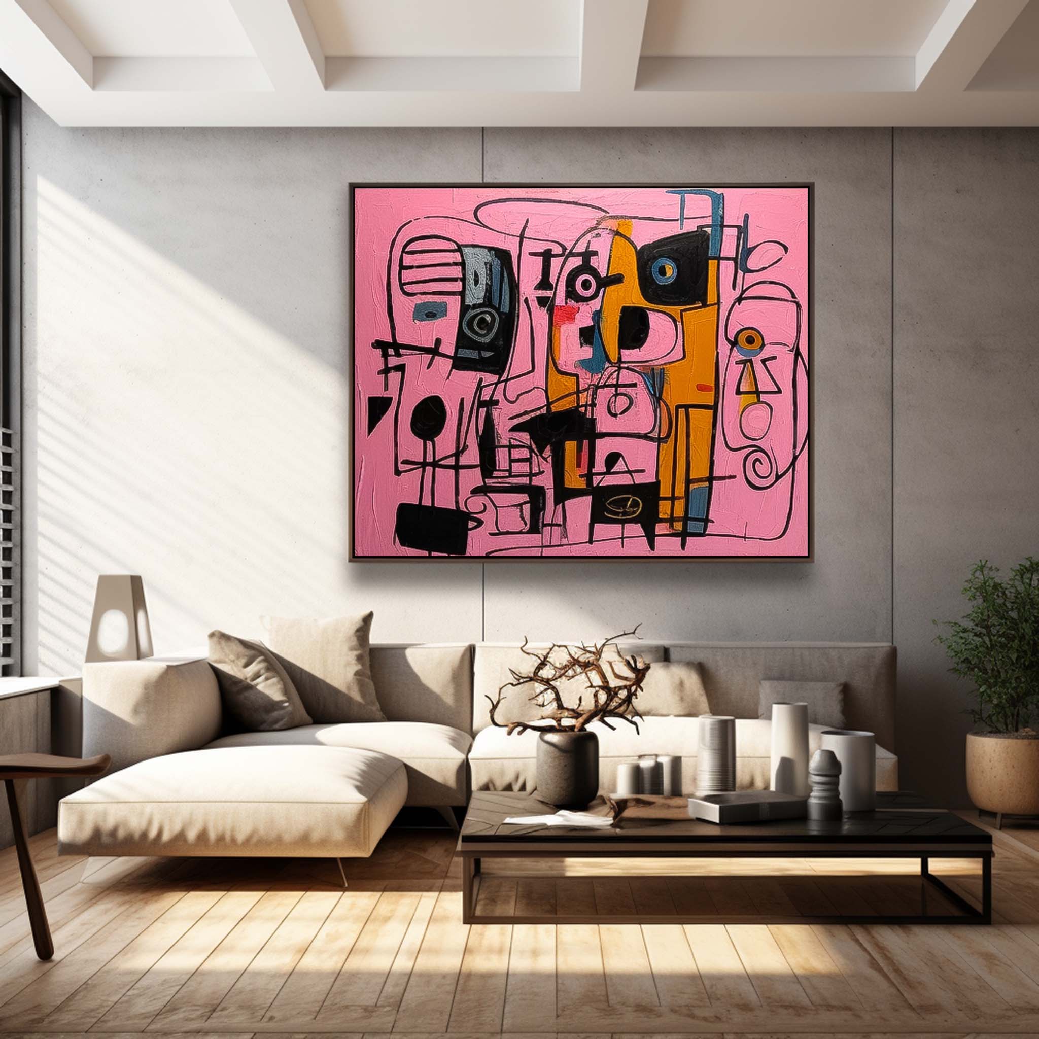 Wall Art Surrealist Abstract Whimsical Quirky