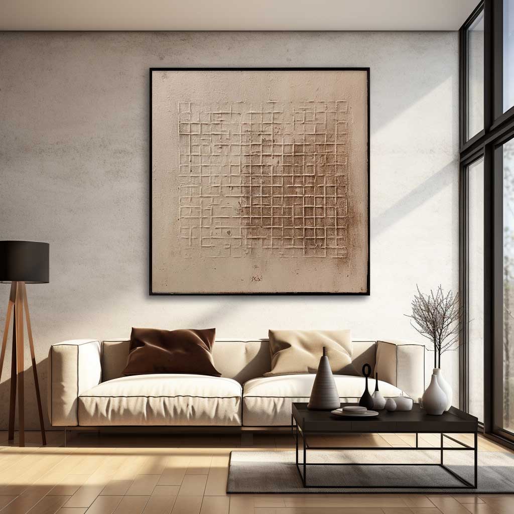 Wall Art Minimalist Wabi-Sabi Neutral Serene