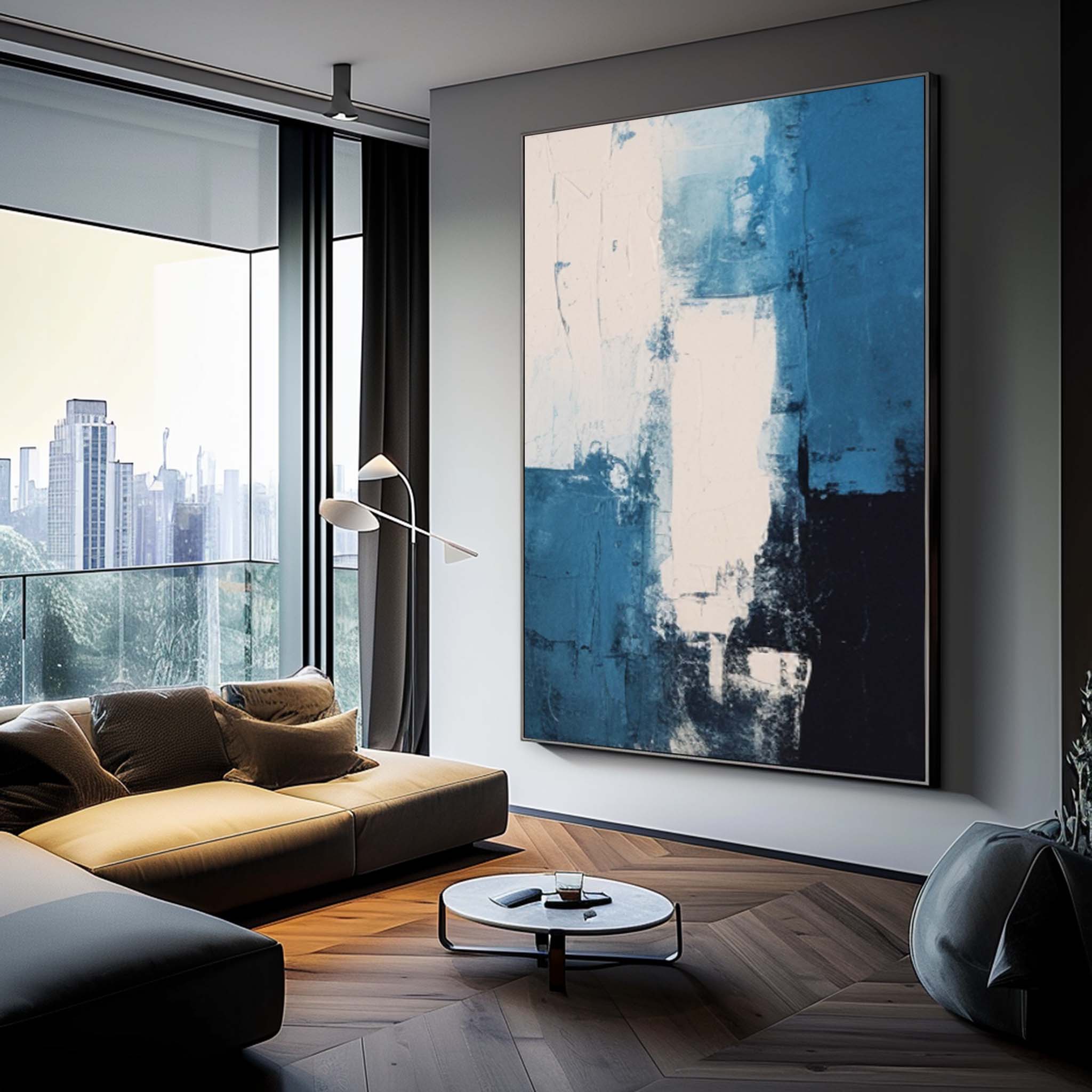 Wall Art Serene Calm Abstract Wabi-Sabi