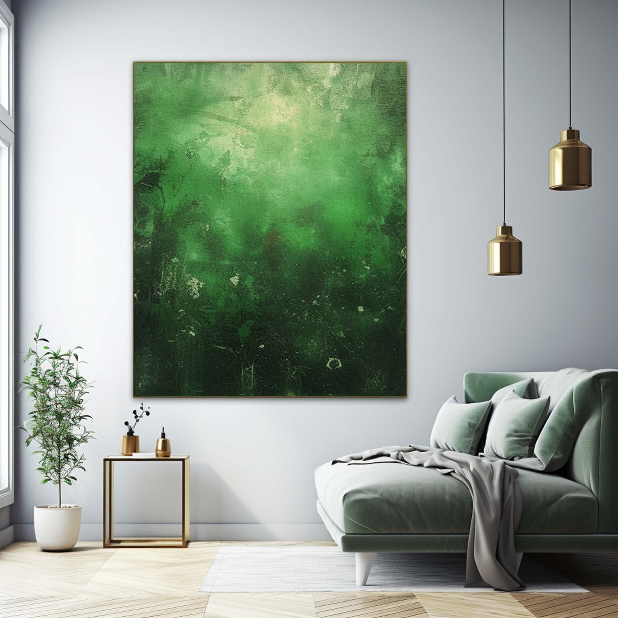 Wall Art Abstract Fluid Watercolor Wash