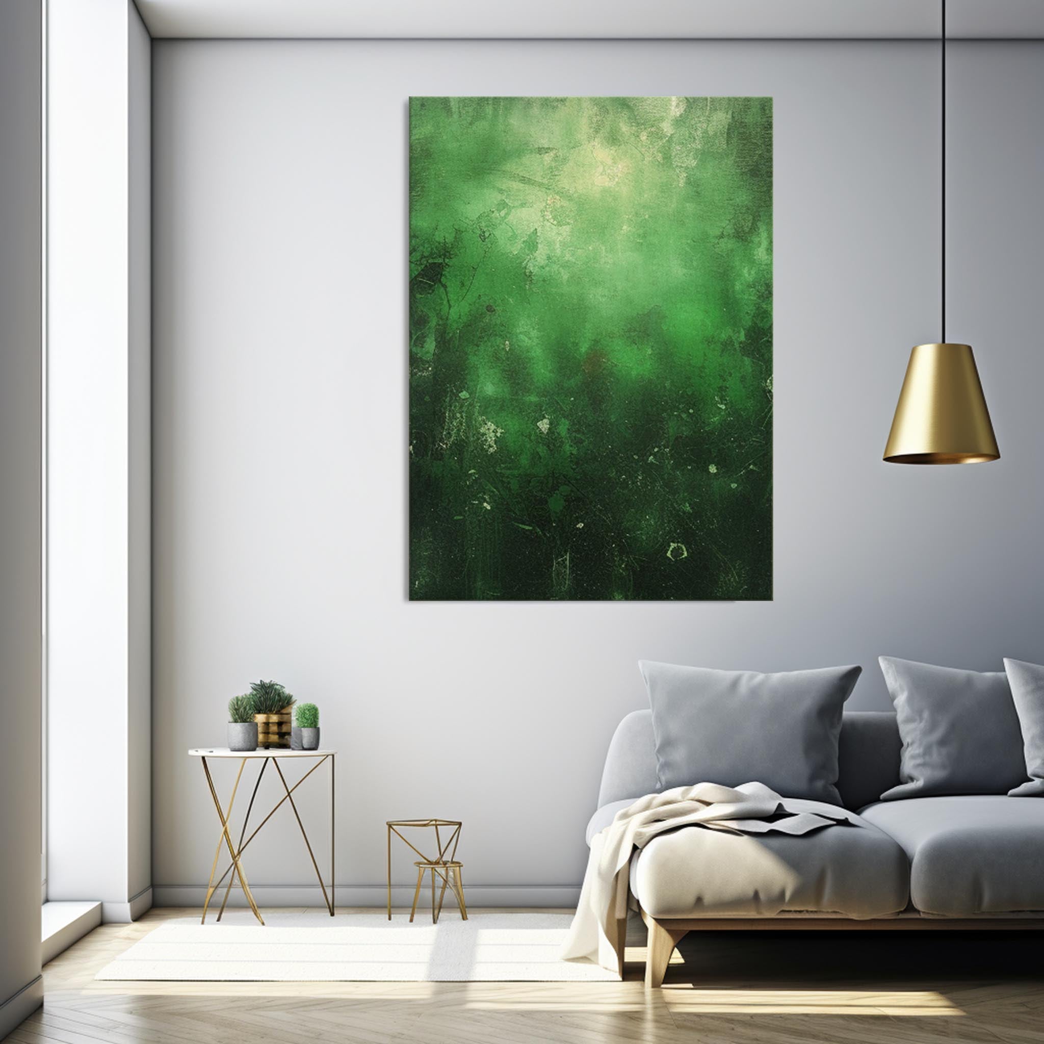 Wall Art Abstract Fluid Watercolor Wash