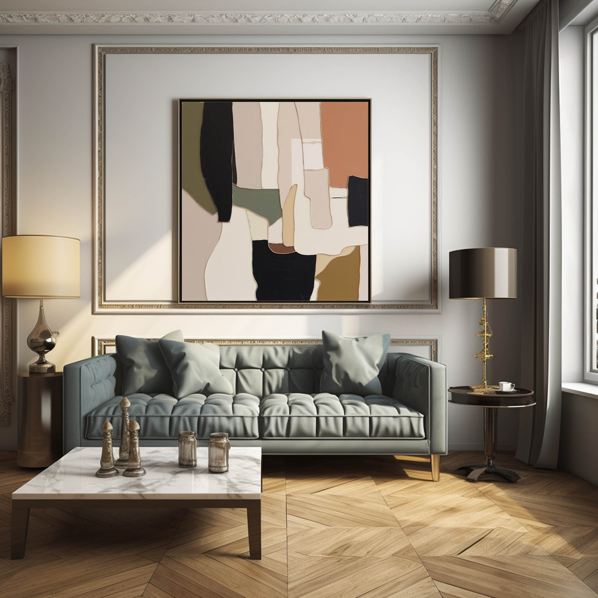 Wall Art Abstract Wabi-Sabi Neutral