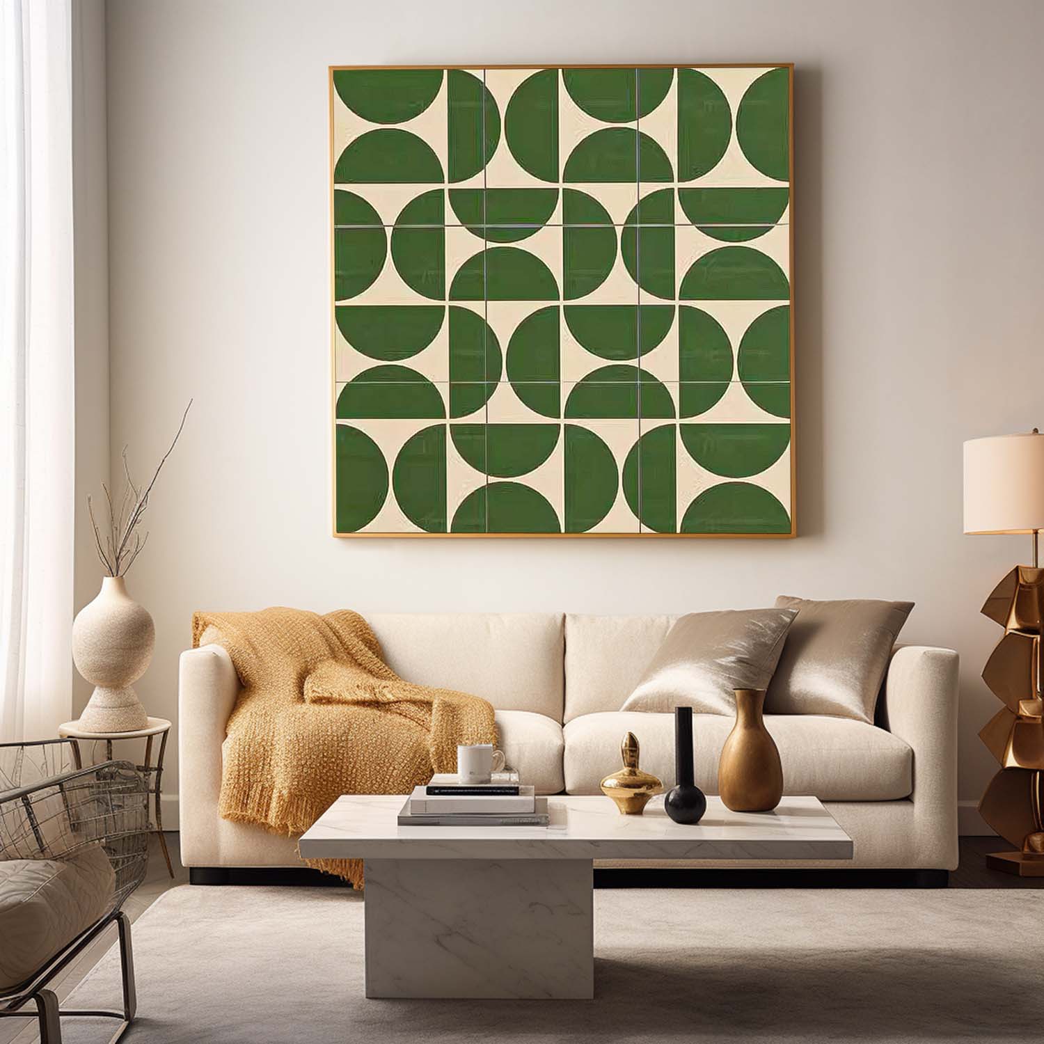 Wall Art Repeating Minimalist Painterly