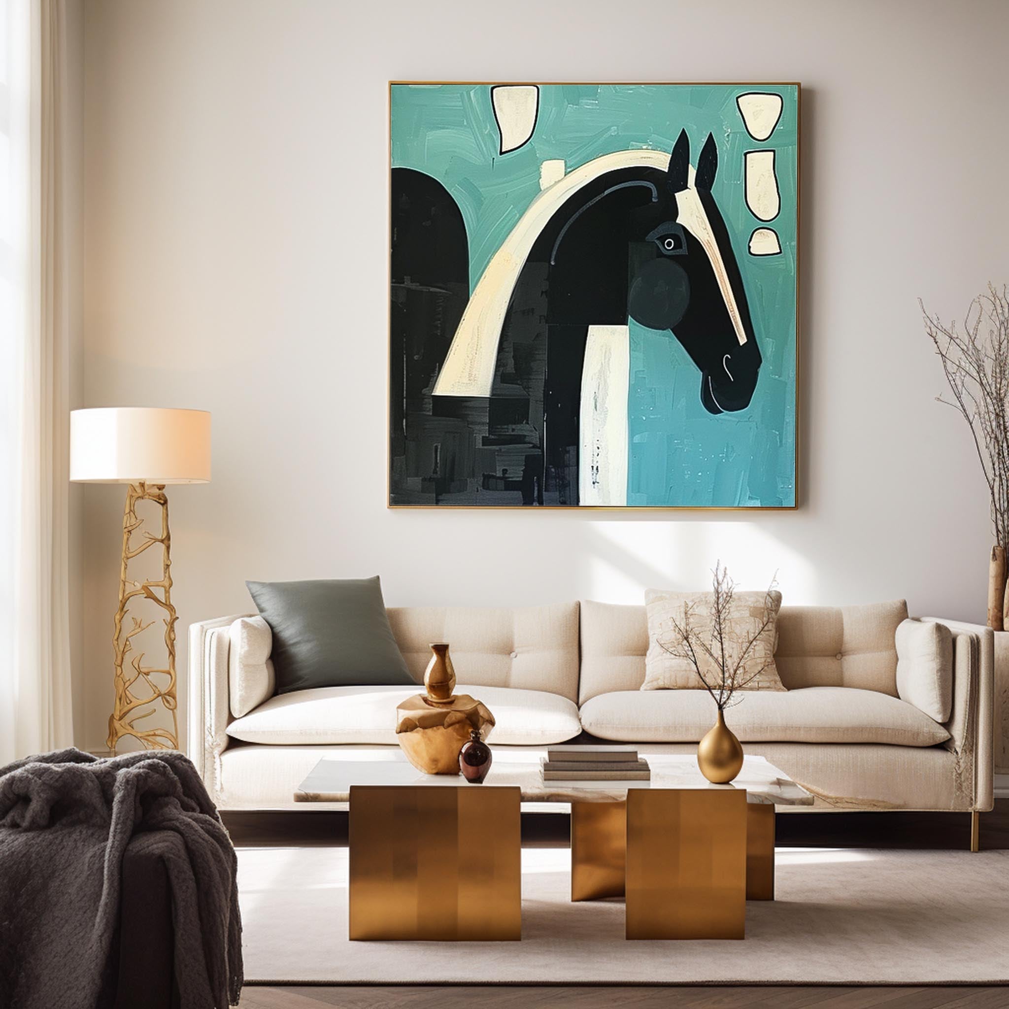 Wall Art Animal Cartoon Energetic Atmosphere Pop