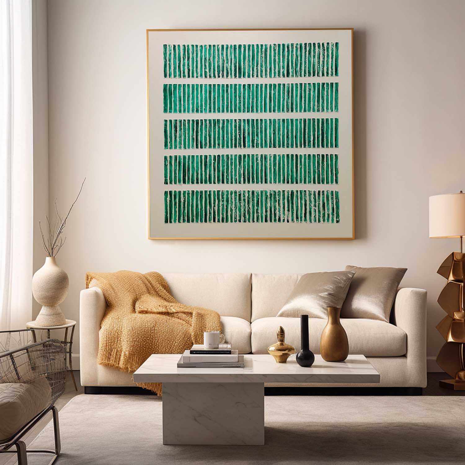 Wall Art Impasto Minimalist Luxurious Modern