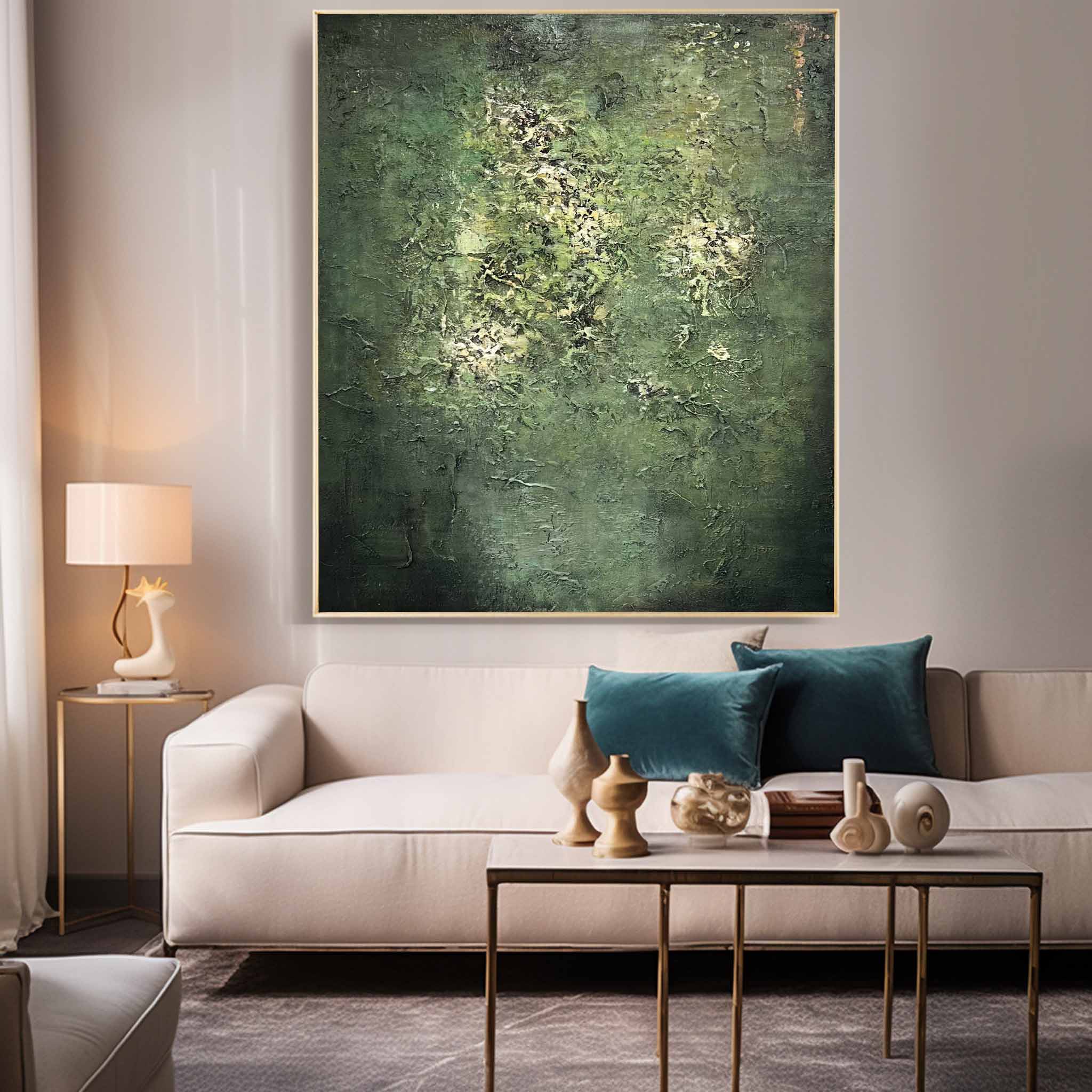 Abstract Canvas Art AB398 - Neutralighting