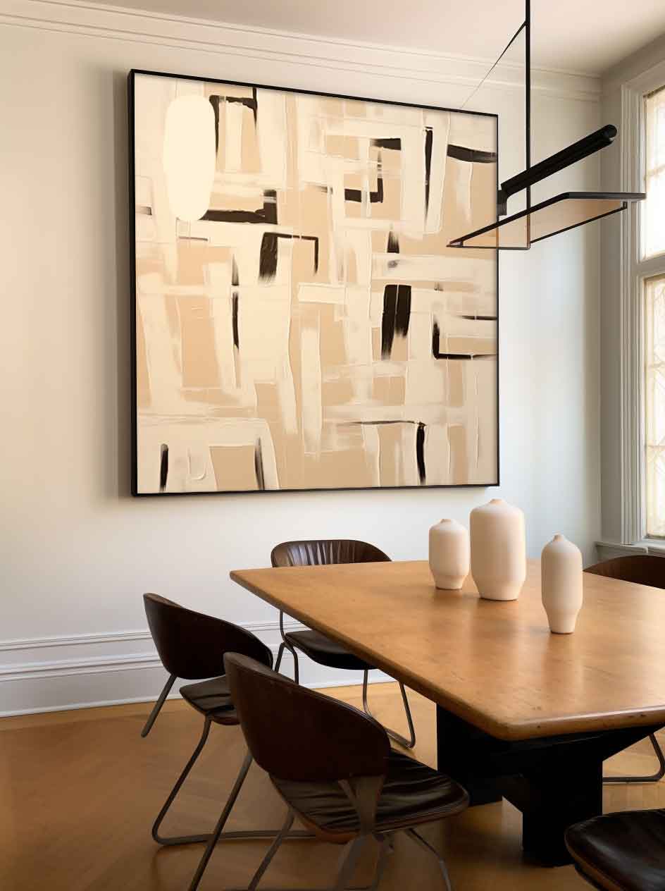 Wall Art Serene Neutral Abstract Minimalist