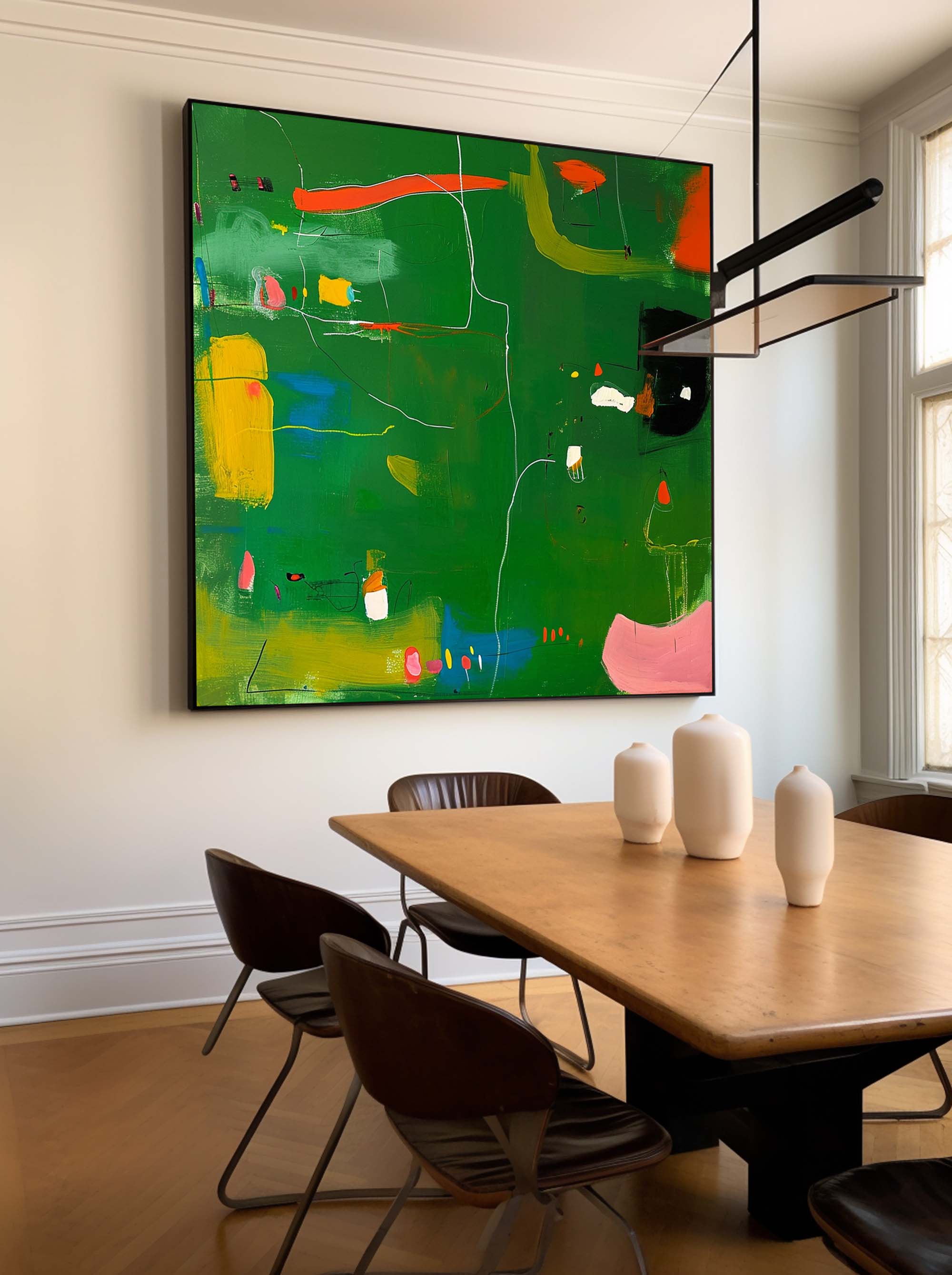 Wall Art Energetic Lively Modern Abstract