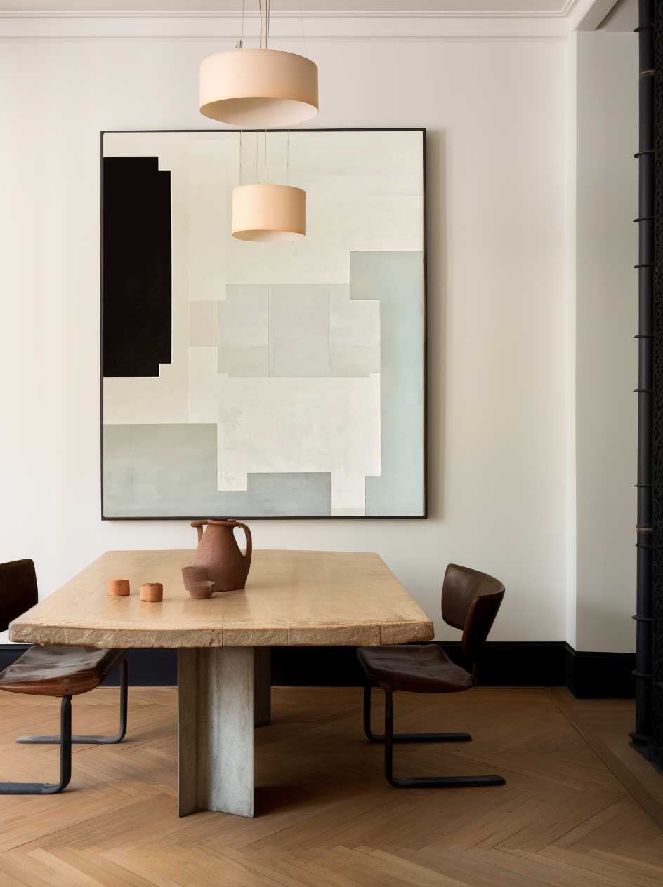 Geometric Canvas Art GE013 - Neutralighting