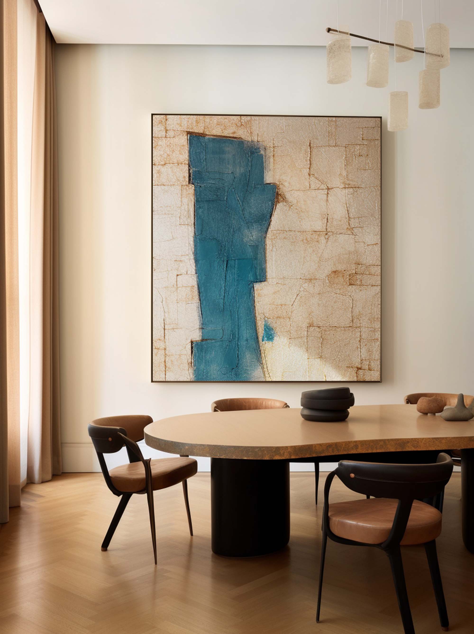 Wall Art Abstract Serene Calm Zen Raw