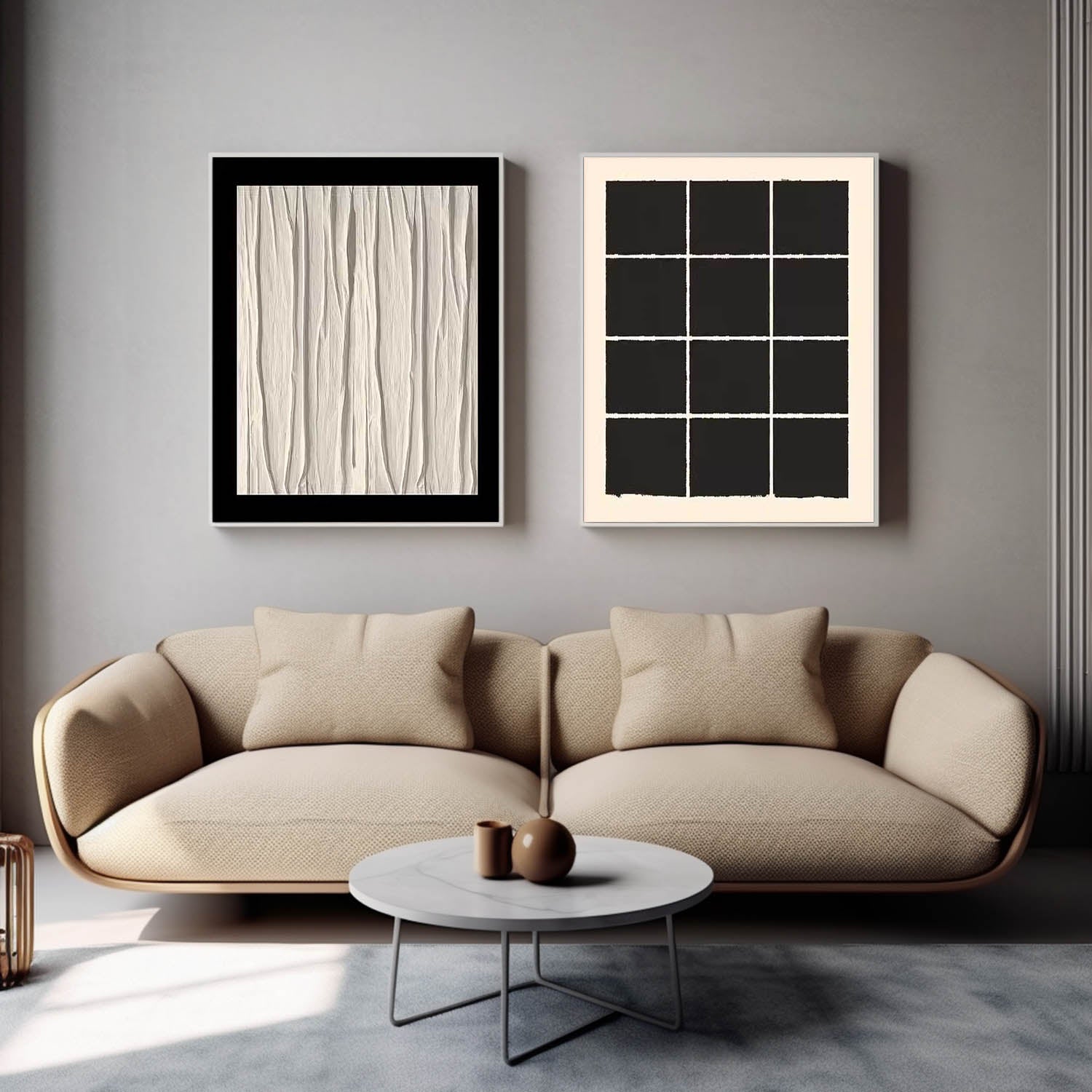 Wall Art Precise Minimalist Meditative Painterly