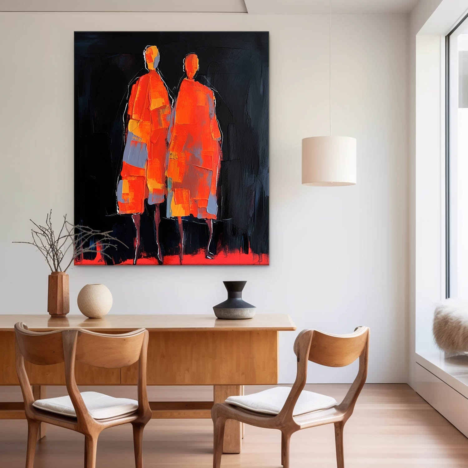Wall Art Figurative Abstract Understated Serene