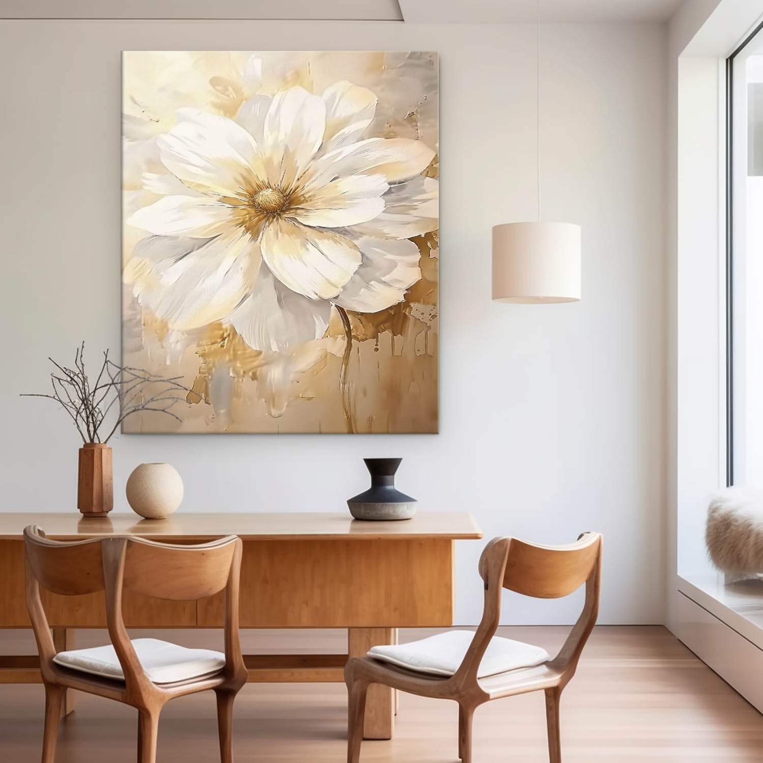 Flower Canvas Art FL213 - Neutralighting