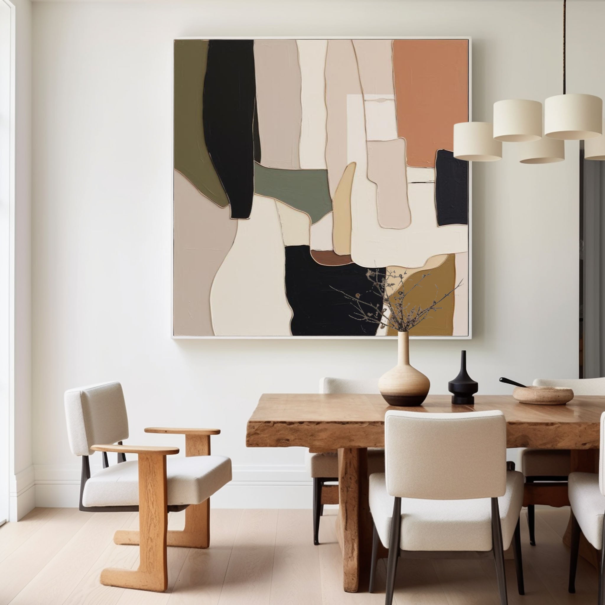 Wall Art Abstract Wabi-Sabi Neutral